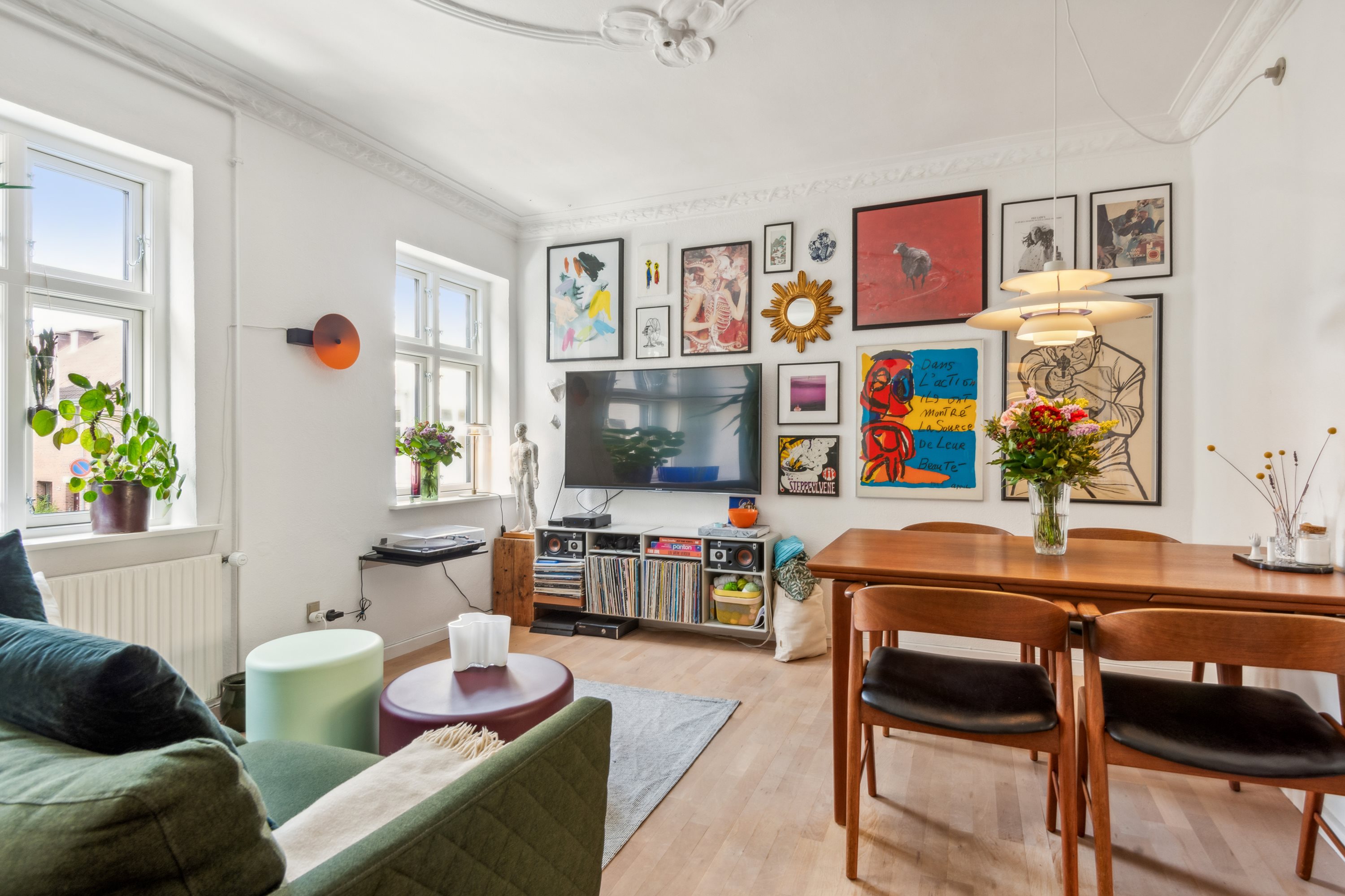 Miniaturebillede 2: stue. Billede af Kayerødsgade 9, 1. th., 9000 Aalborg