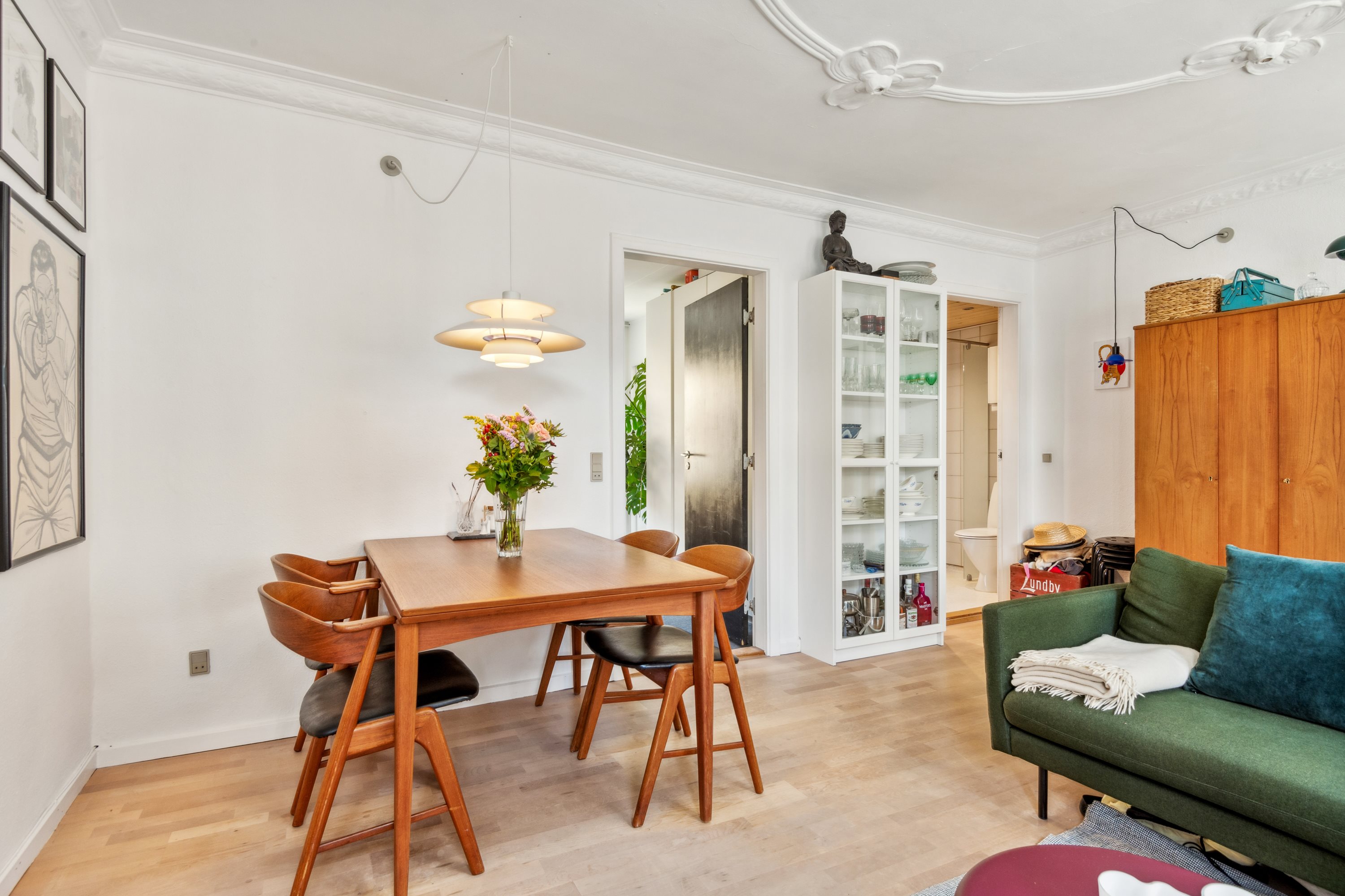 Fremhævet stue billede i fuldskærmstilstand. Billede af Kayerødsgade 9, 1. th., 9000 Aalborg