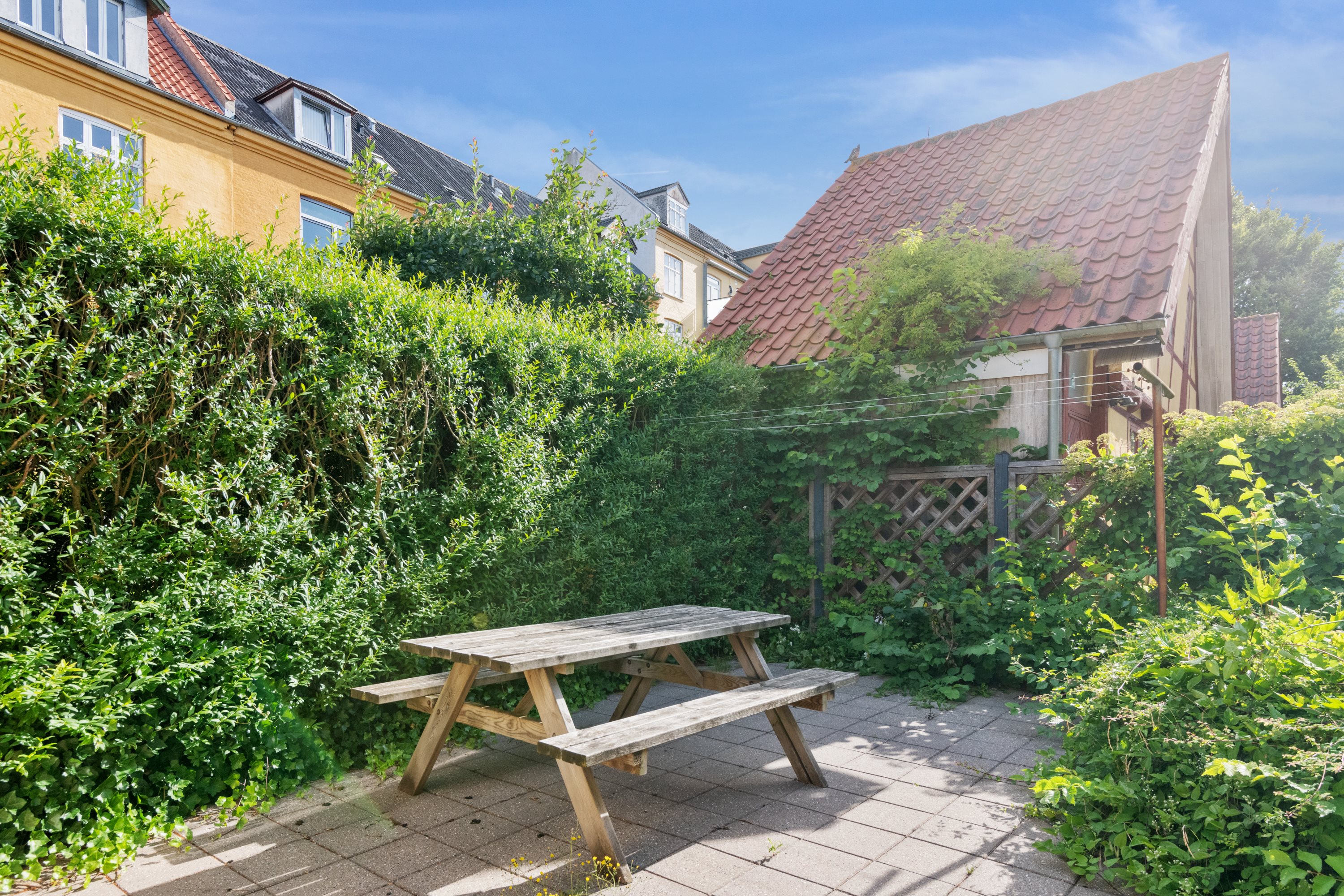 Fremhævet terrasse billede i fuldskærmstilstand. Billede af Kayerødsgade 9, 1. th., 9000 Aalborg