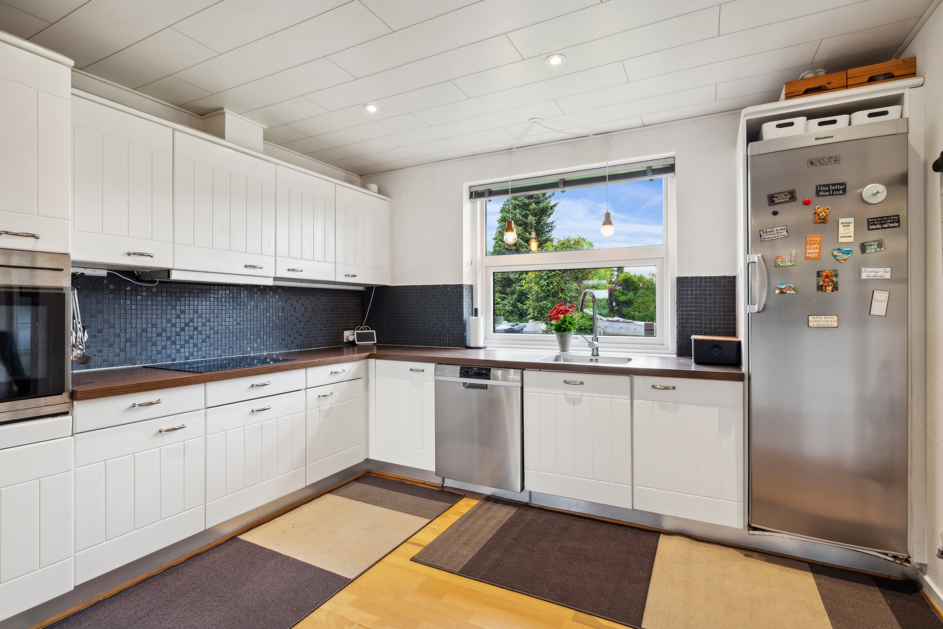 Fremhævet køkken billede i fuldskærmstilstand. Billede af Elmevej 8, Harridslev, 8930 Randers NØ