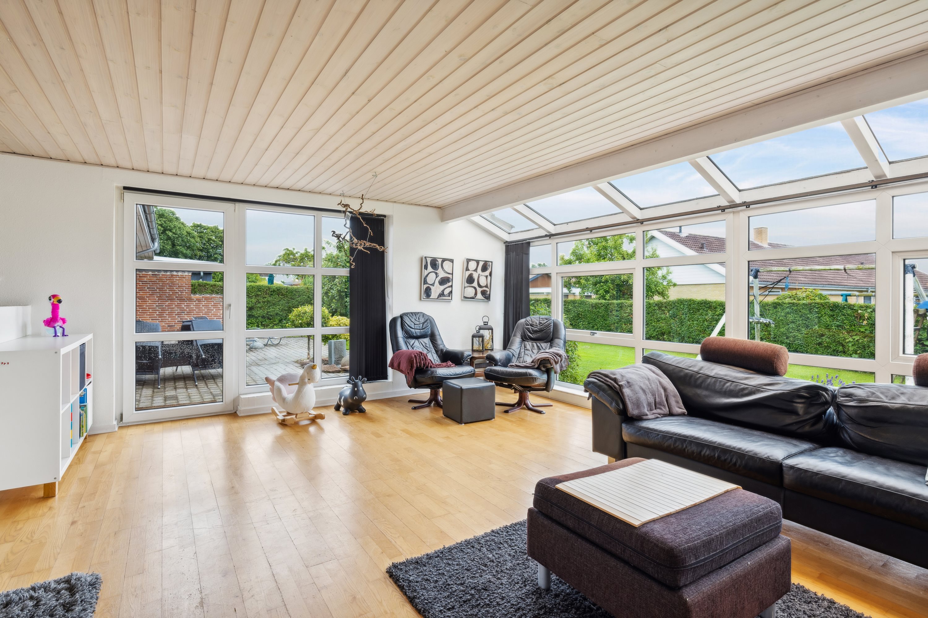 Fremhævet stue billede i fuldskærmstilstand. Billede af Elmevej 8, Harridslev, 8930 Randers NØ