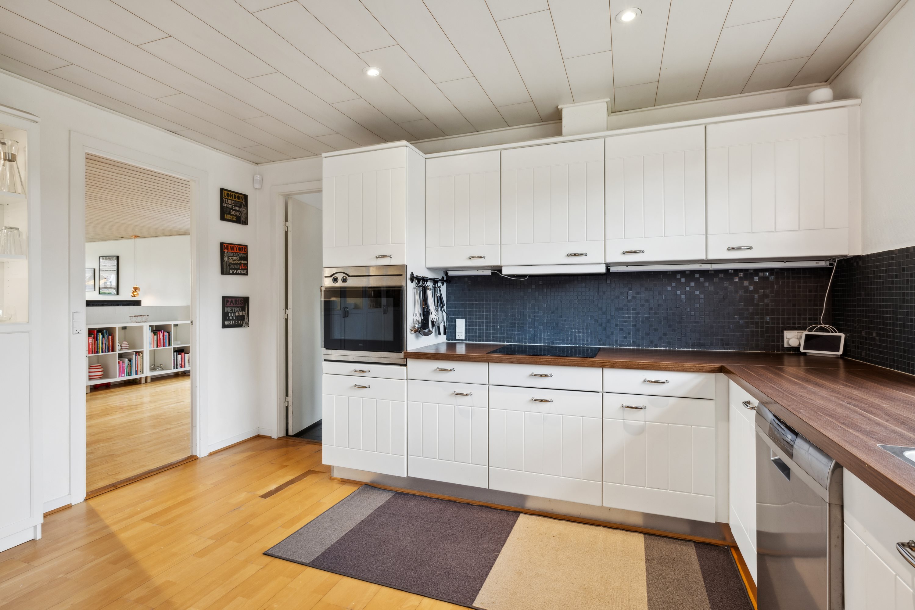 Fremhævet køkken billede i fuldskærmstilstand. Billede af Elmevej 8, Harridslev, 8930 Randers NØ