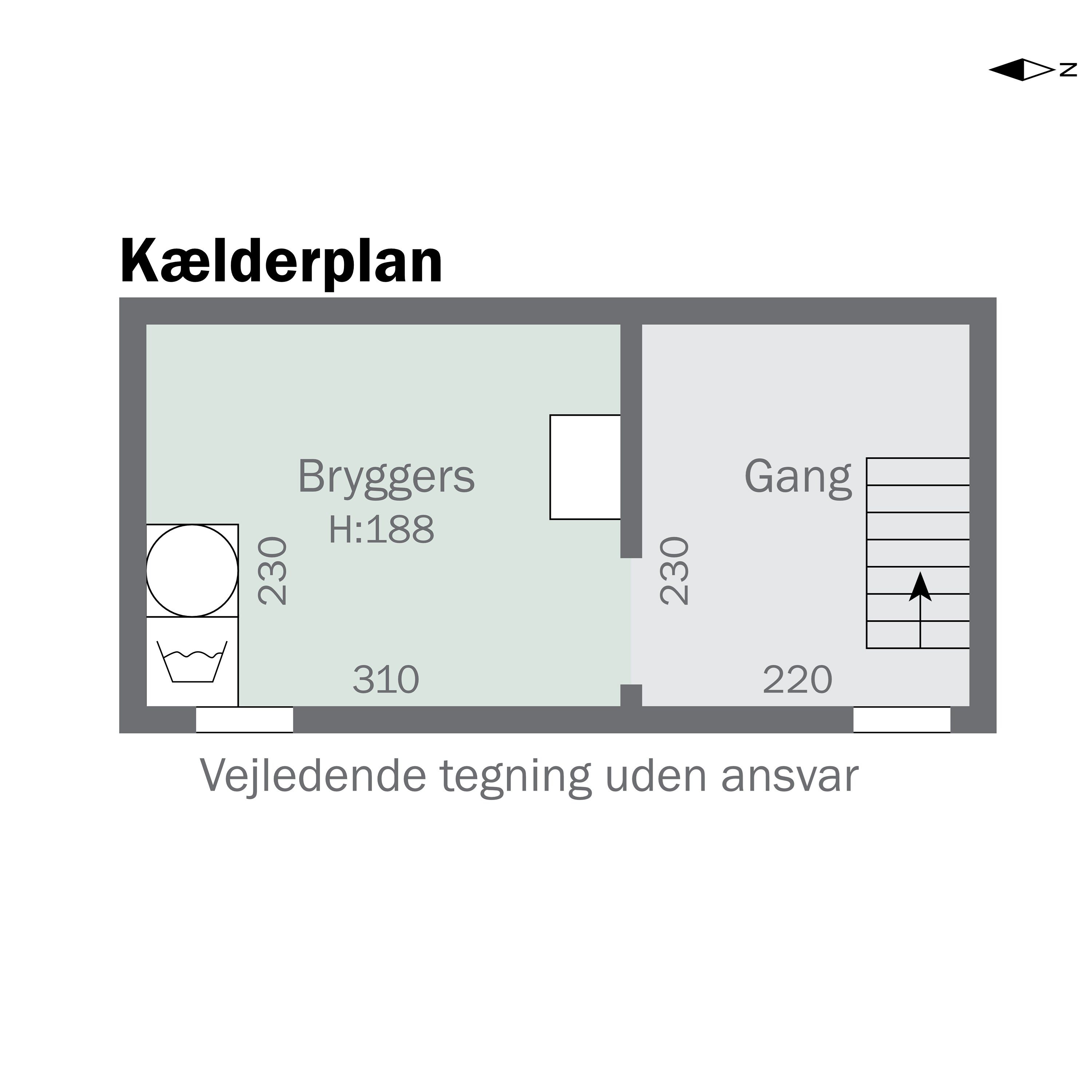 Plantegninger billede af Møllevej 4, 9800 Hjørring