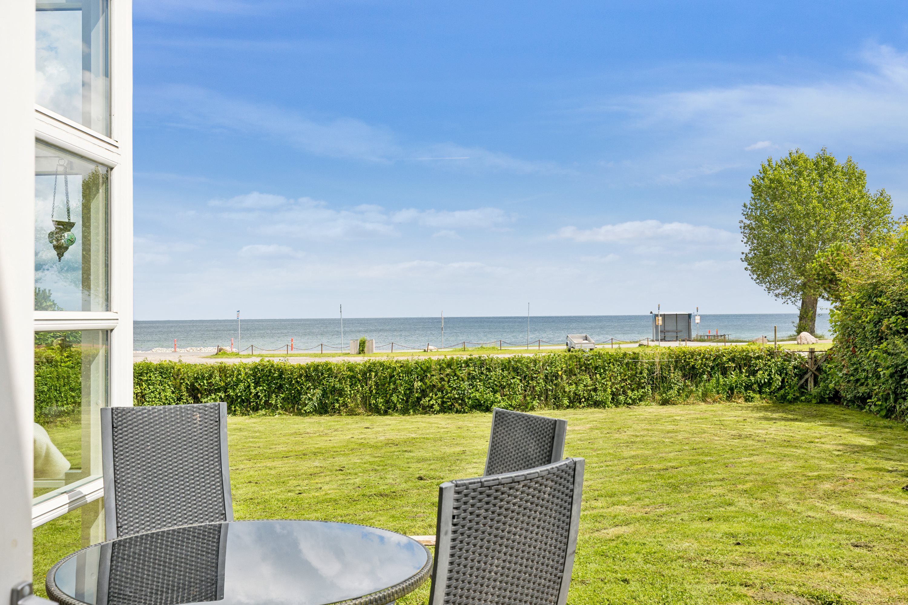 Fremhævet terrasse billede i fuldskærmstilstand. Billede af Brinken 191, 4671 Strøby