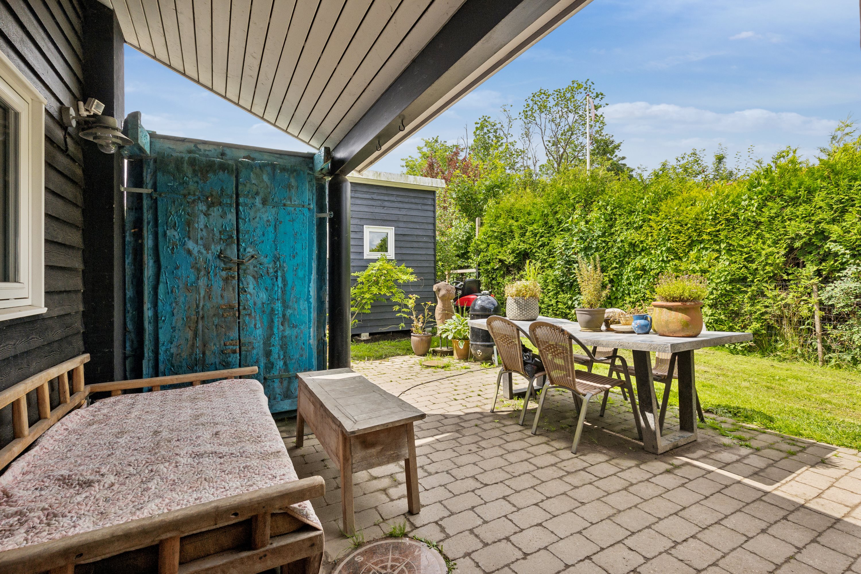 Fremhævet terrasse billede i fuldskærmstilstand. Billede af Brinken 191, 4671 Strøby