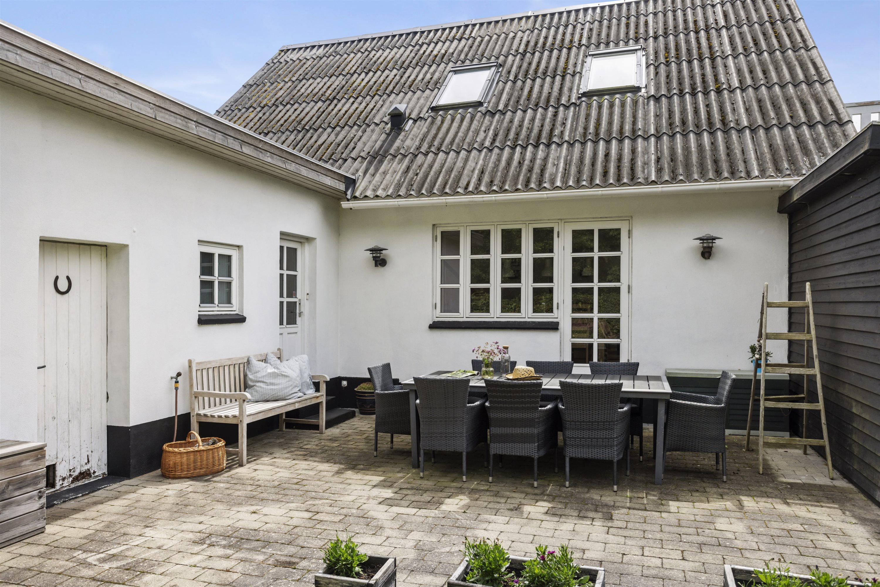 Fremhævet terrasse billede i fuldskærmstilstand. Billede af Åhavevej 24, Voerså, 9300 Sæby