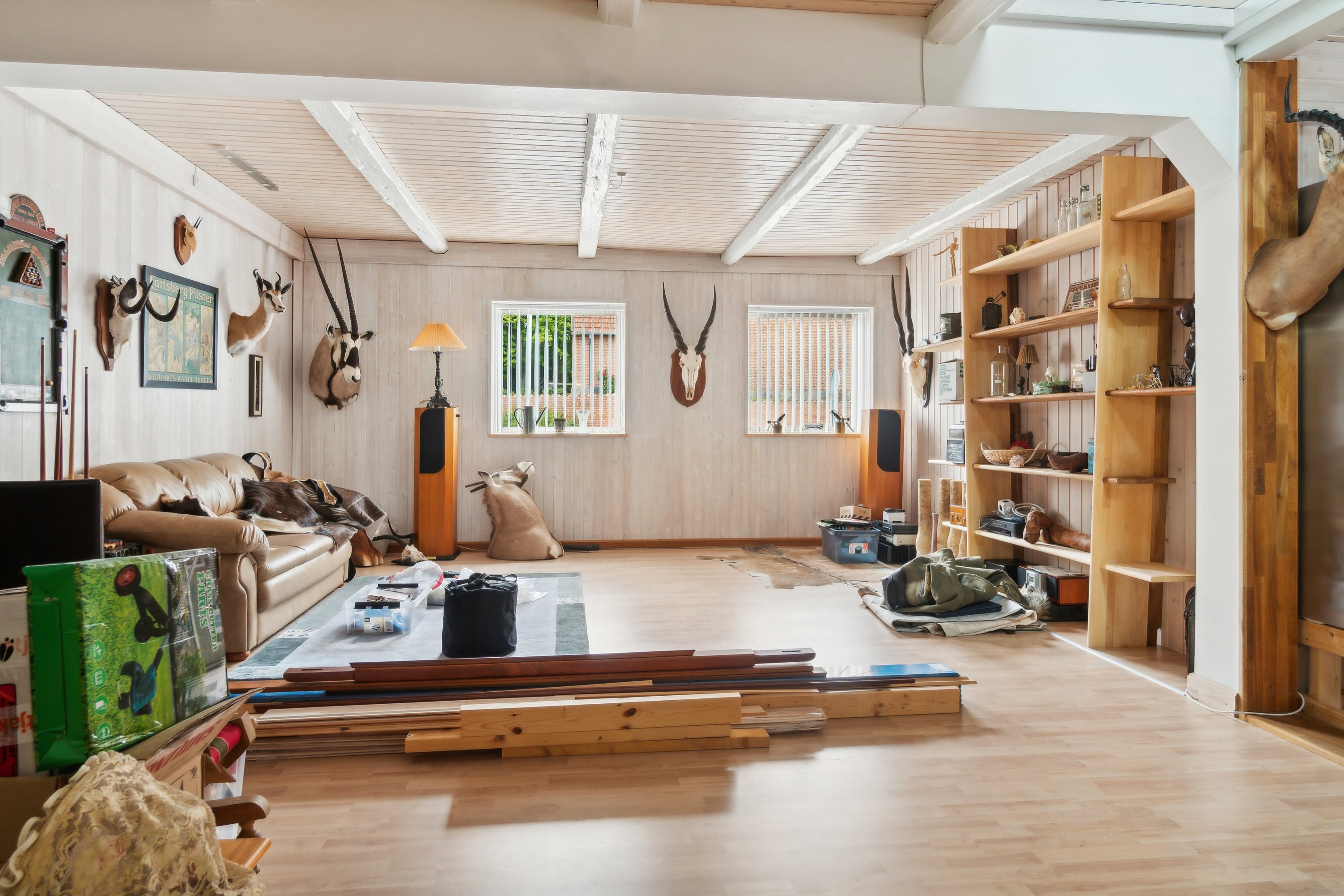 Fremhævet stue billede i fuldskærmstilstand. Billede af Oddenvej 148, Lumsås, 4500 Nykøbing Sj