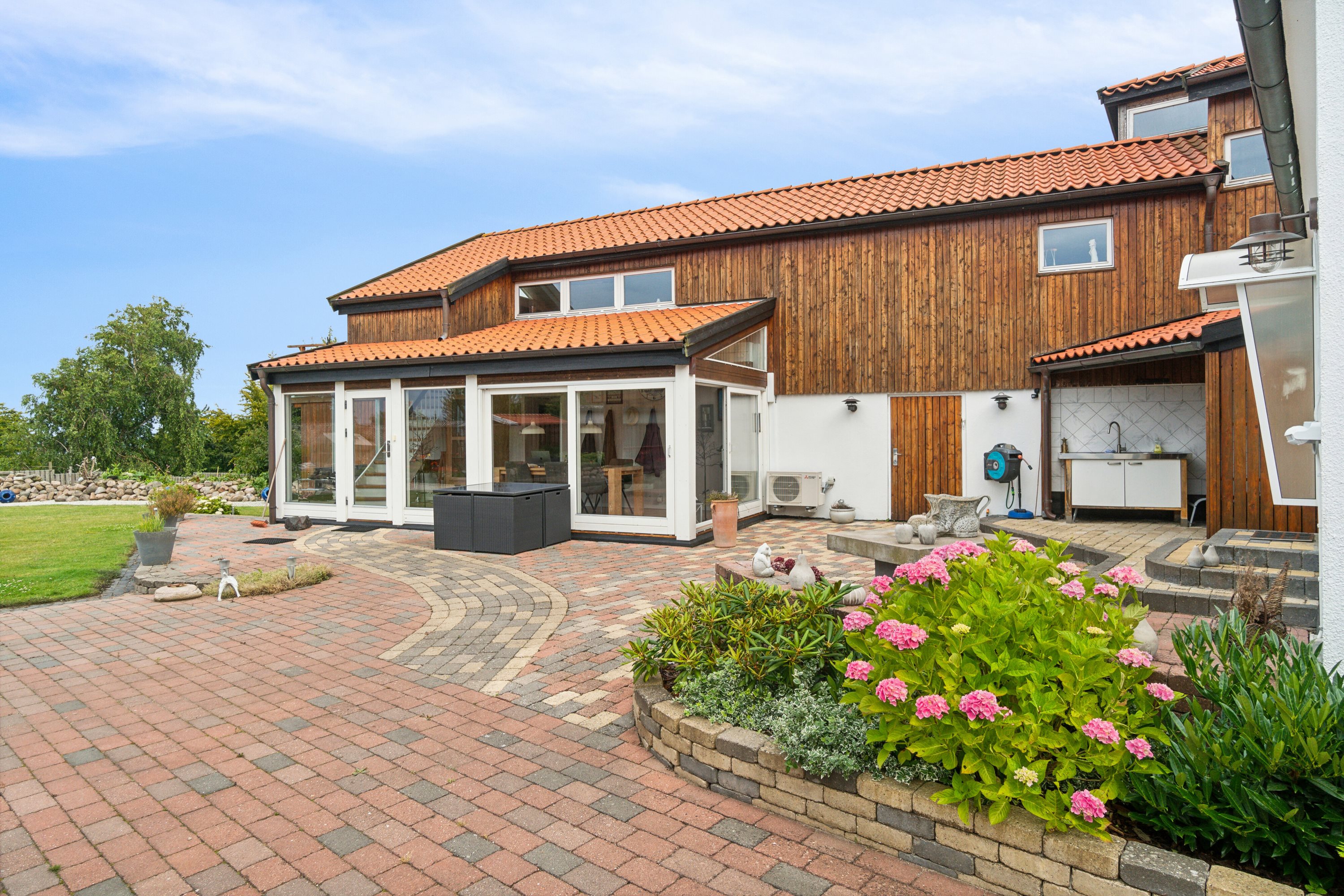 Fremhævet altan billede i fuldskærmstilstand. Billede af Oddenvej 148, Lumsås, 4500 Nykøbing Sj