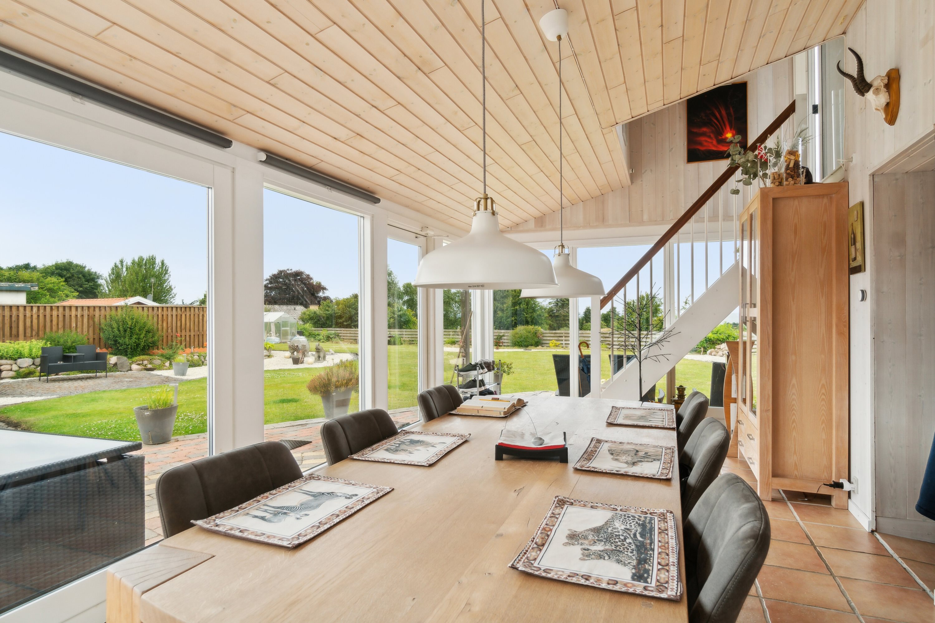 Fremhævet spisestue billede i fuldskærmstilstand. Billede af Oddenvej 148, Lumsås, 4500 Nykøbing Sj