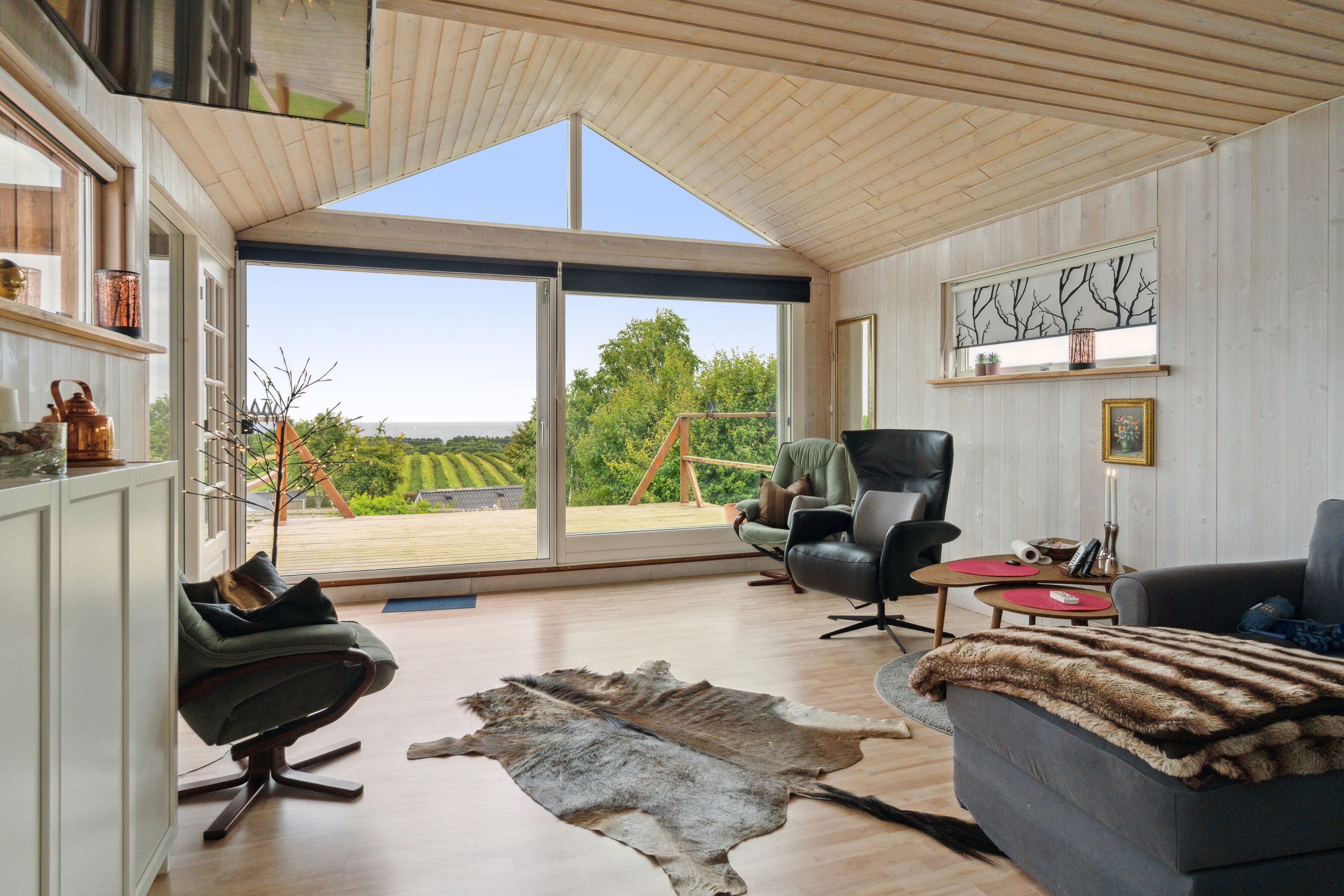 Fremhævet stue billede i fuldskærmstilstand. Billede af Oddenvej 148, Lumsås, 4500 Nykøbing Sj