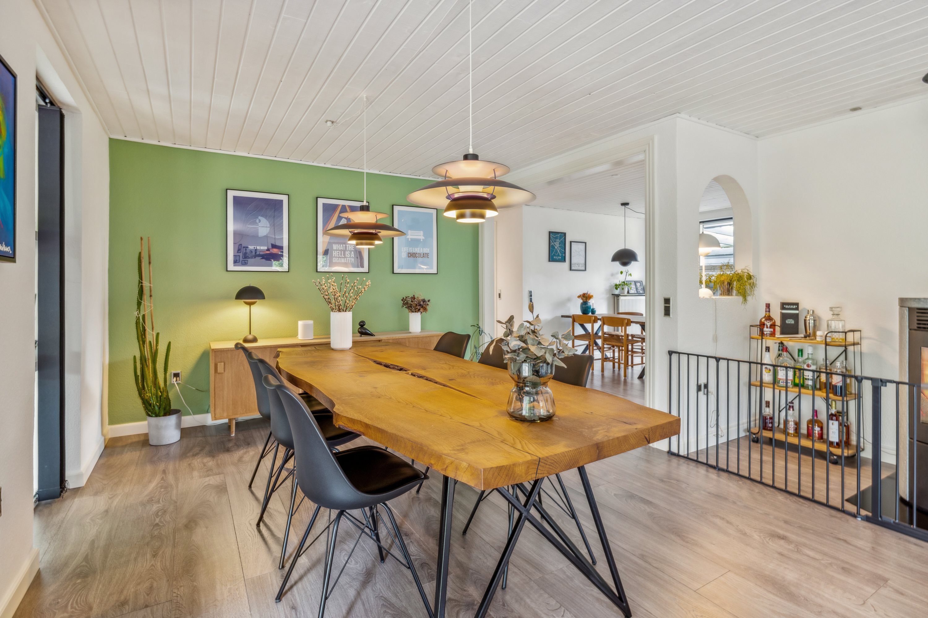 Fremhævet spisestue billede i fuldskærmstilstand. Billede af Grubevej 14, Mønsted, 8800 Viborg