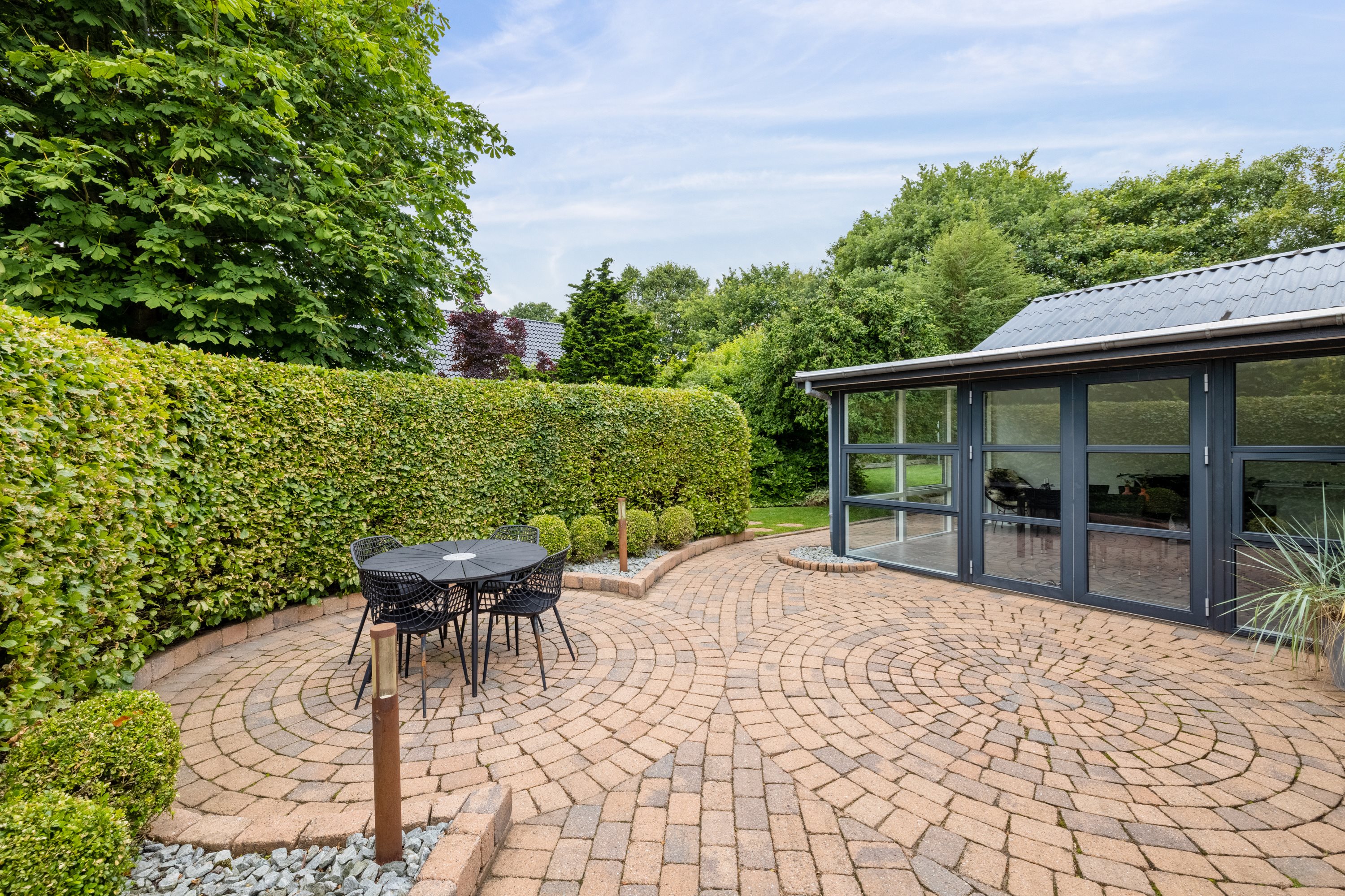 Fremhævet terrasse billede i fuldskærmstilstand. Billede af Grubevej 14, Mønsted, 8800 Viborg