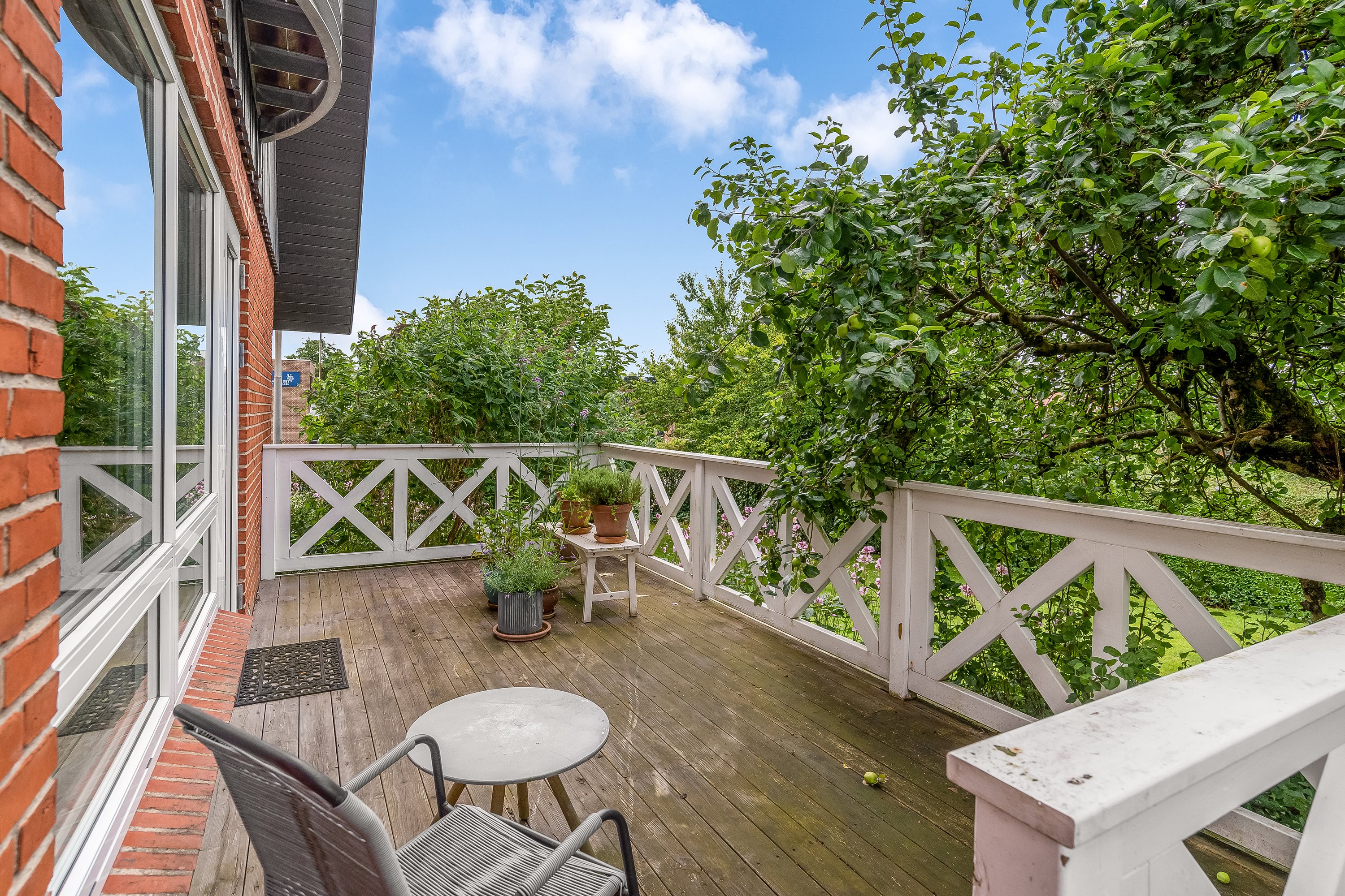 Fremhævet terrasse billede i fuldskærmstilstand. Billede af Fabersvej 96, 7500 Holstebro