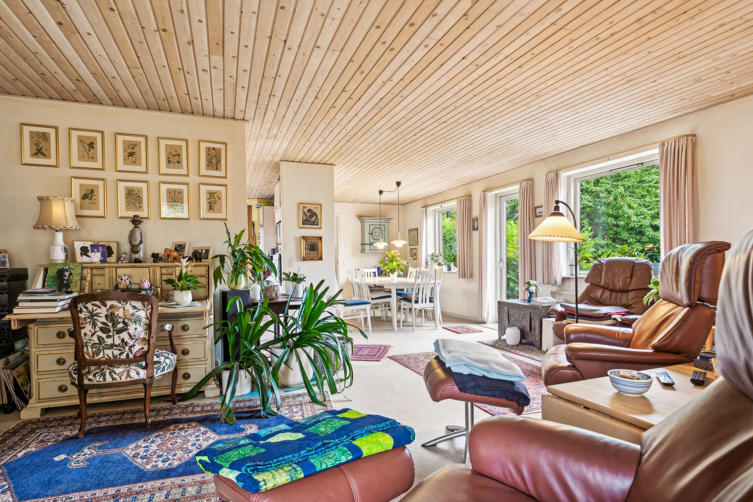 Fremhævet stue billede i fuldskærmstilstand. Billede af Remmerslundvej 14, 8722 Hedensted