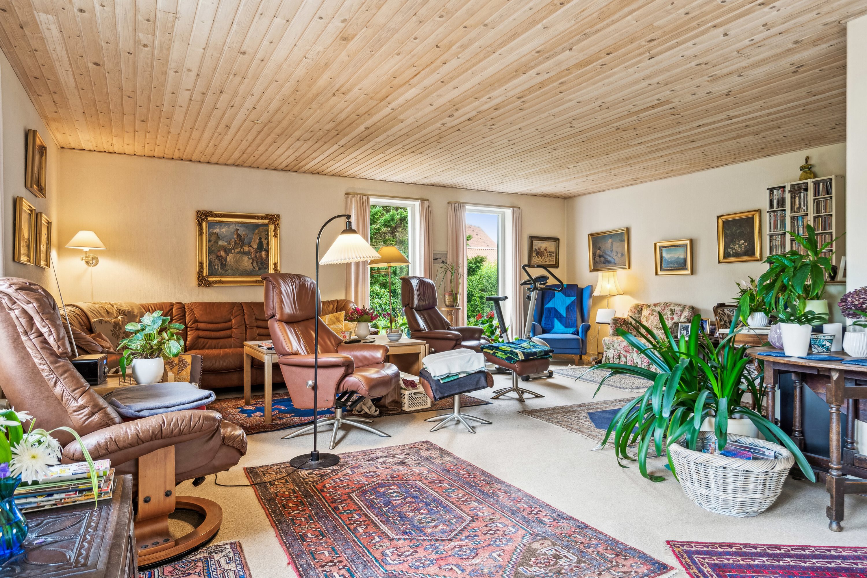 Fremhævet stue billede i fuldskærmstilstand. Billede af Remmerslundvej 14, 8722 Hedensted