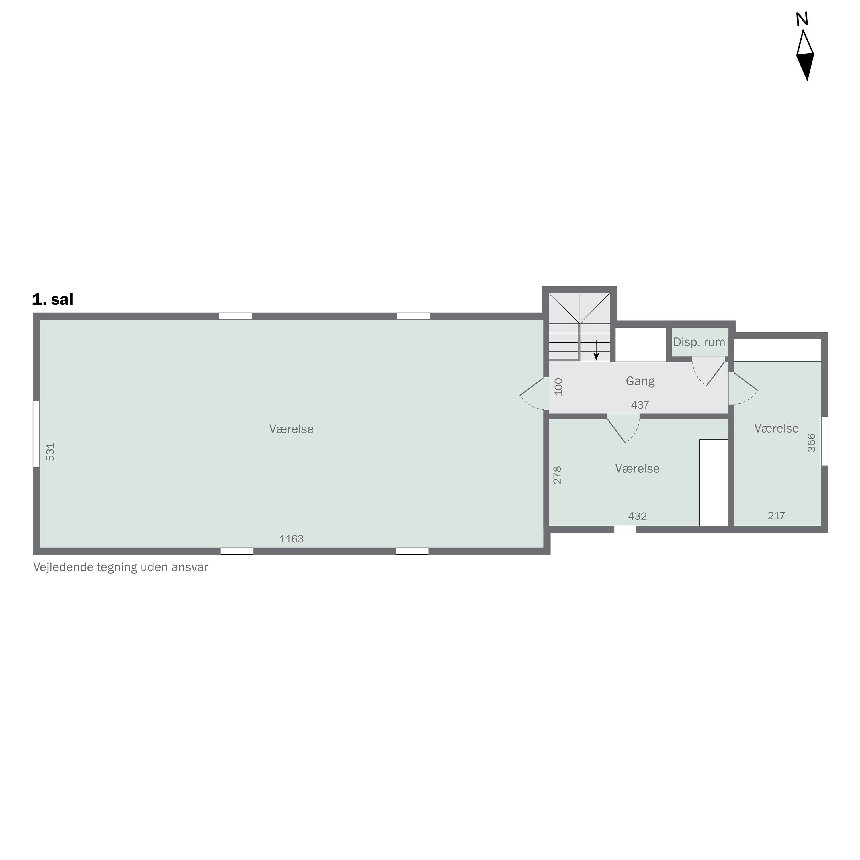 Plantegninger billede af Remmerslundvej 14, 8722 Hedensted