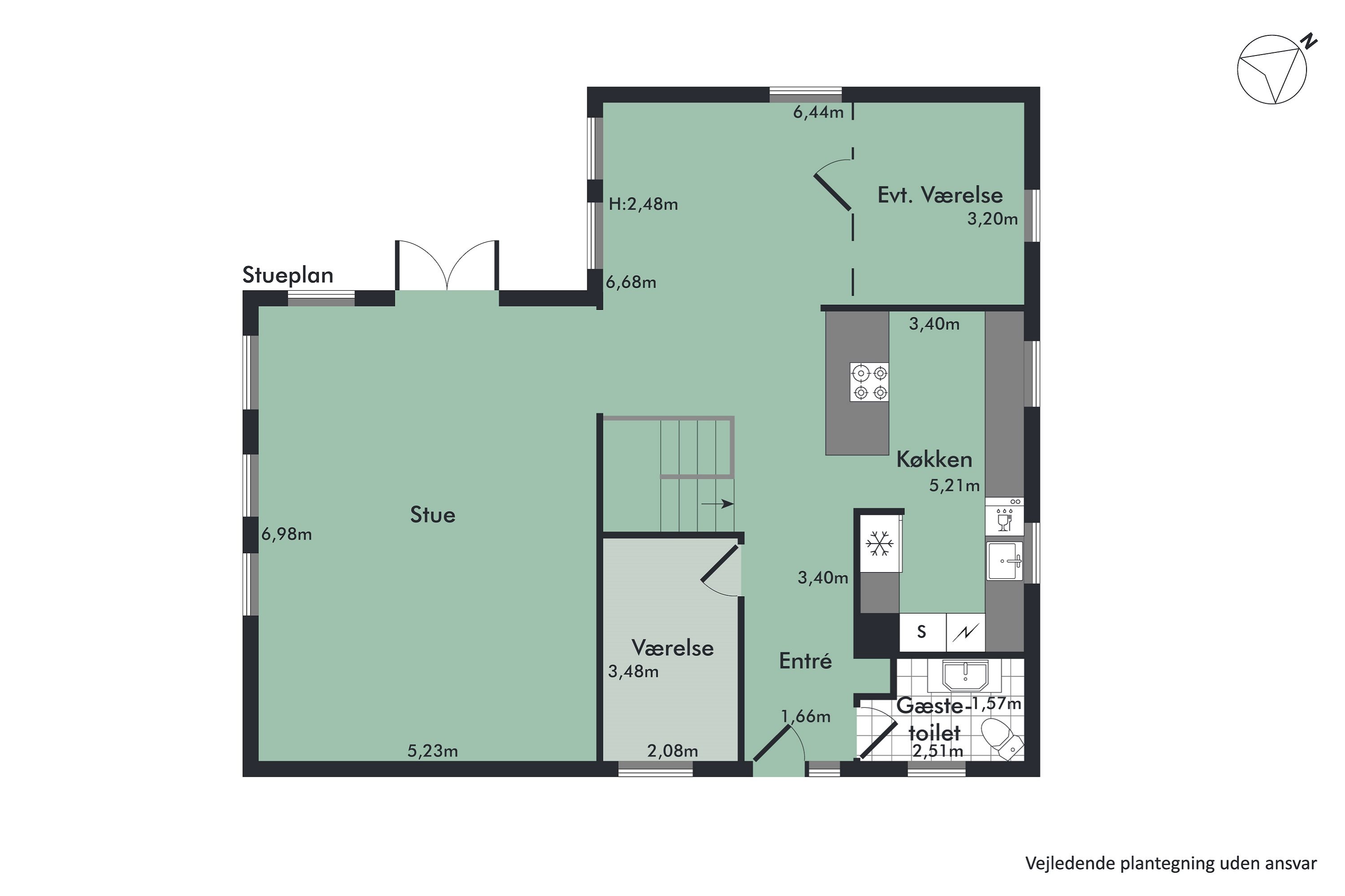 Plantegninger billede af Vestre Alle 23, 7800 Skive