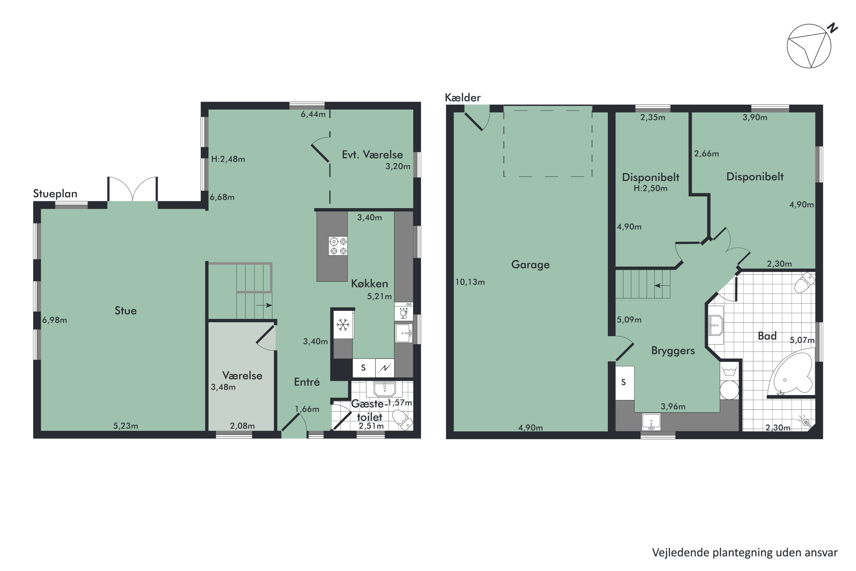 Plantegninger billede af Vestre Alle 23, 7800 Skive