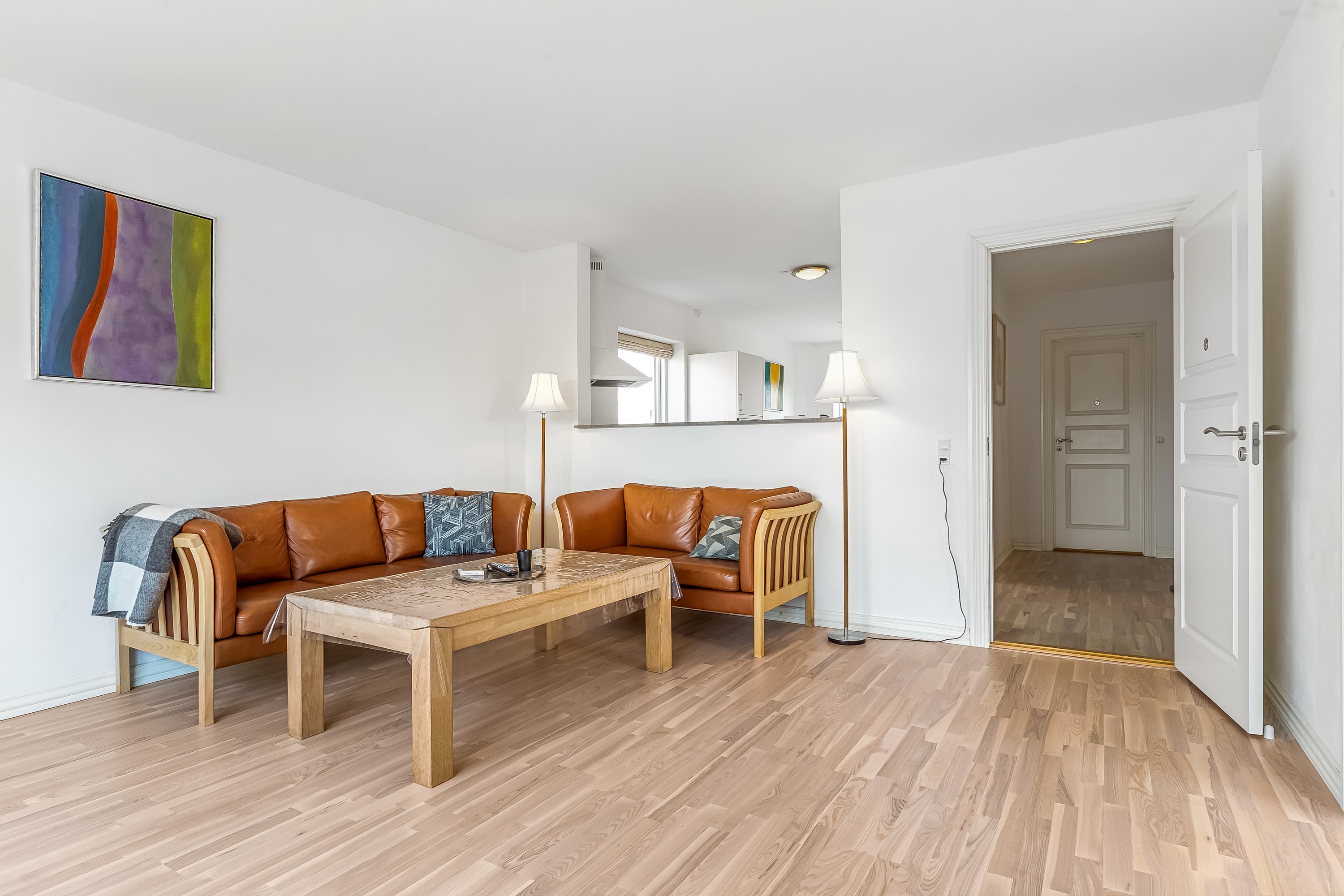 Fremhævet stue billede i fuldskærmstilstand. Billede af Vesterhavsgade 121, 7680 Thyborøn