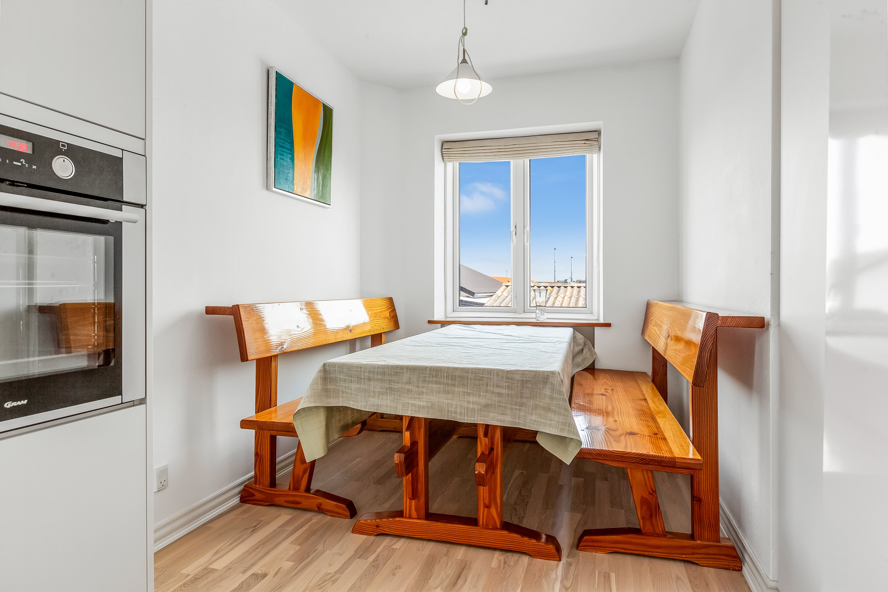 Fremhævet stue billede i fuldskærmstilstand. Billede af Vesterhavsgade 121, 7680 Thyborøn