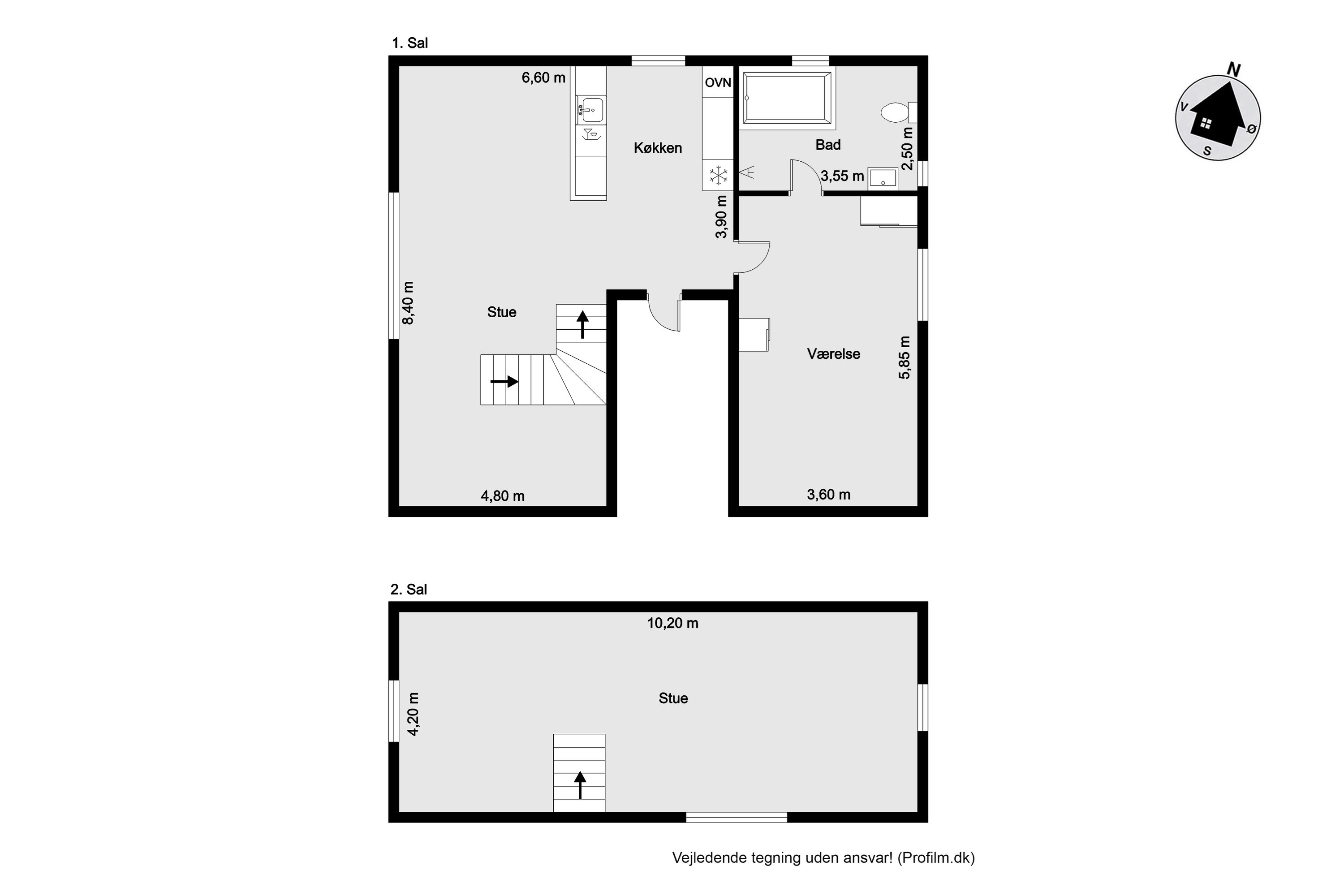 Plantegninger billede af Vesterhavsgade 121, 7680 Thyborøn