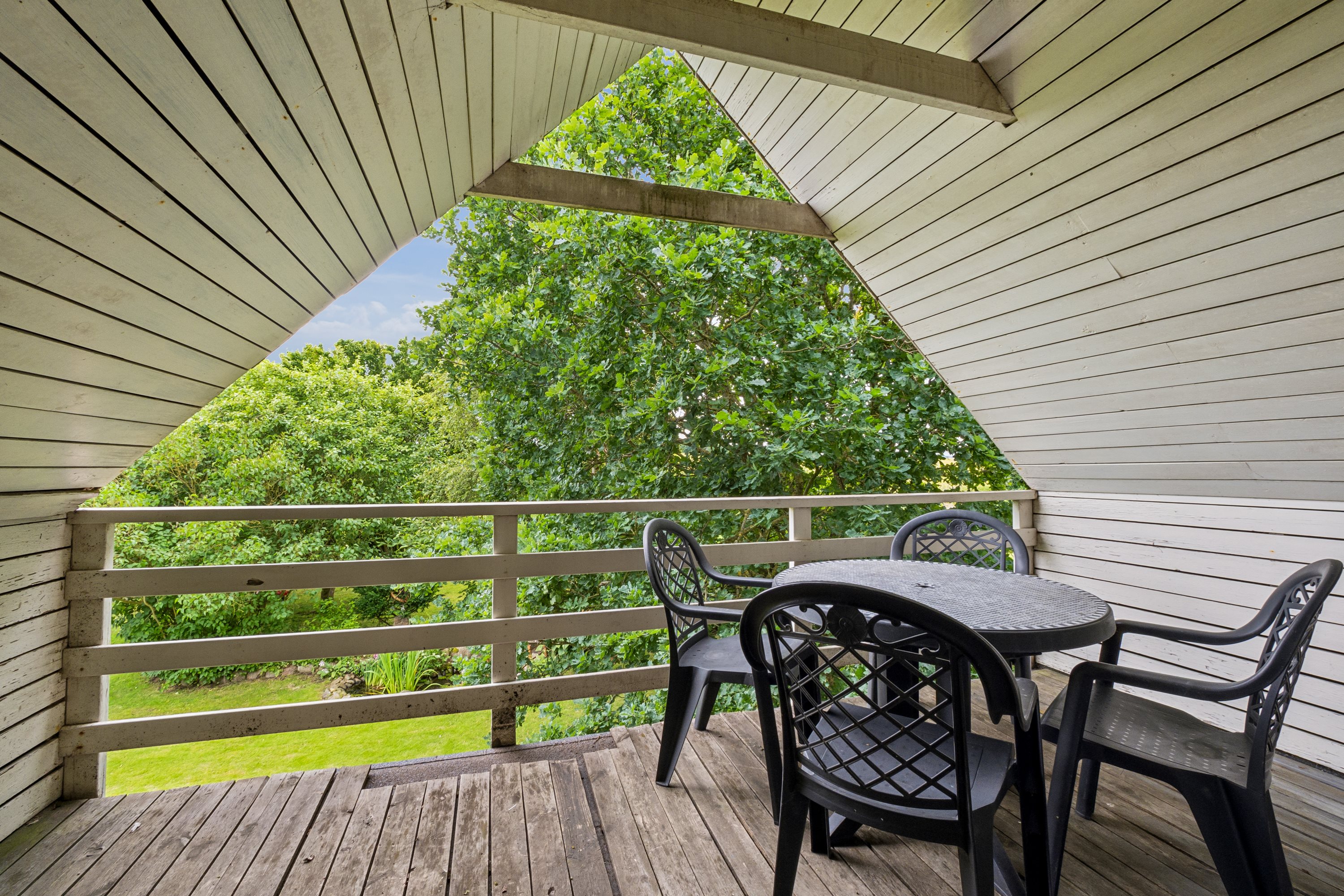 Fremhævet terrasse billede i fuldskærmstilstand. Billede af Agertoften 12, Vodstrup, 7900 Nykøbing M