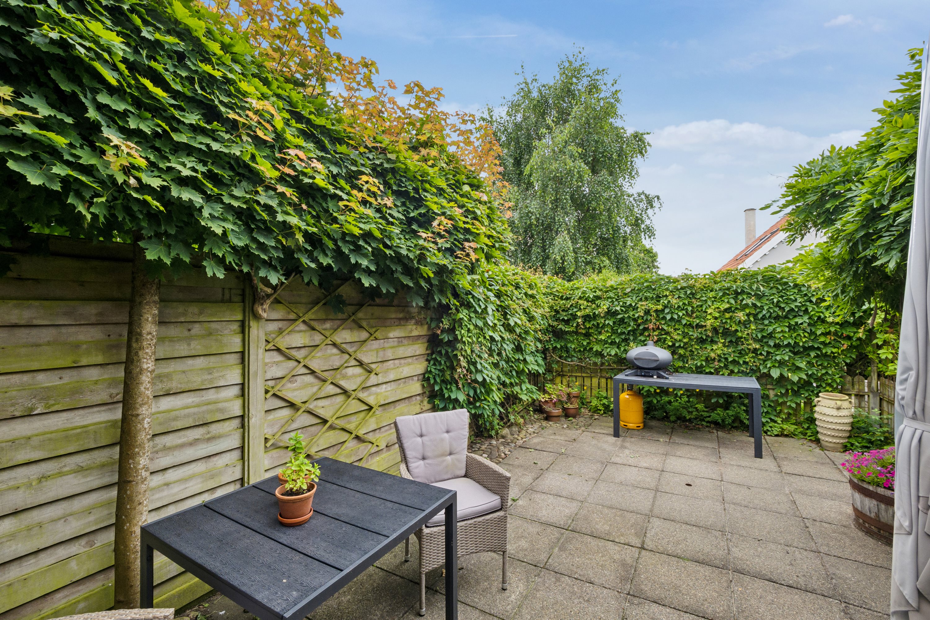 Fremhævet terrasse billede i fuldskærmstilstand. Billede af Tingvej 19, 7900 Nykøbing M