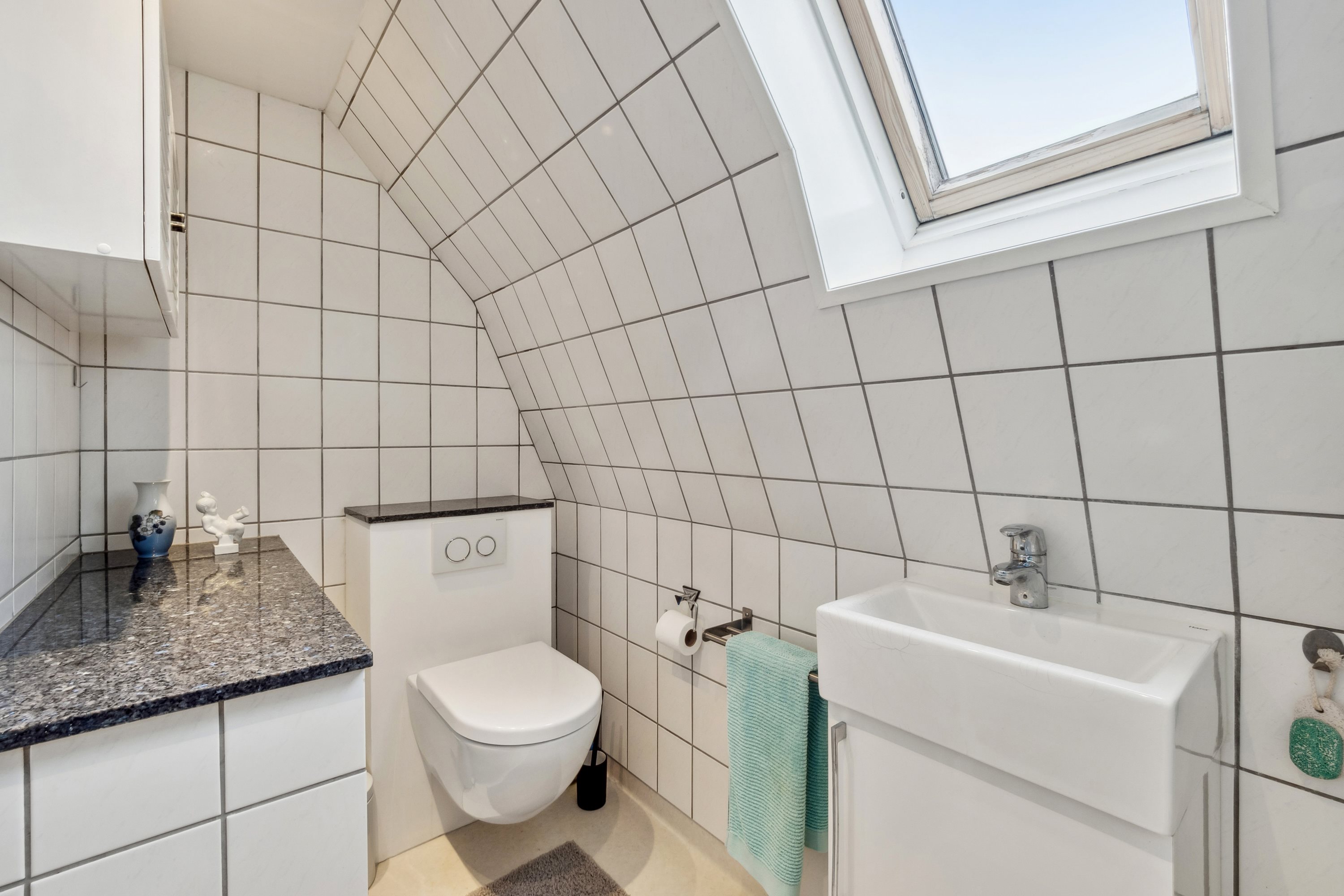 Fremhævet badeværelse billede i fuldskærmstilstand. Billede af Tingvej 19, 7900 Nykøbing M