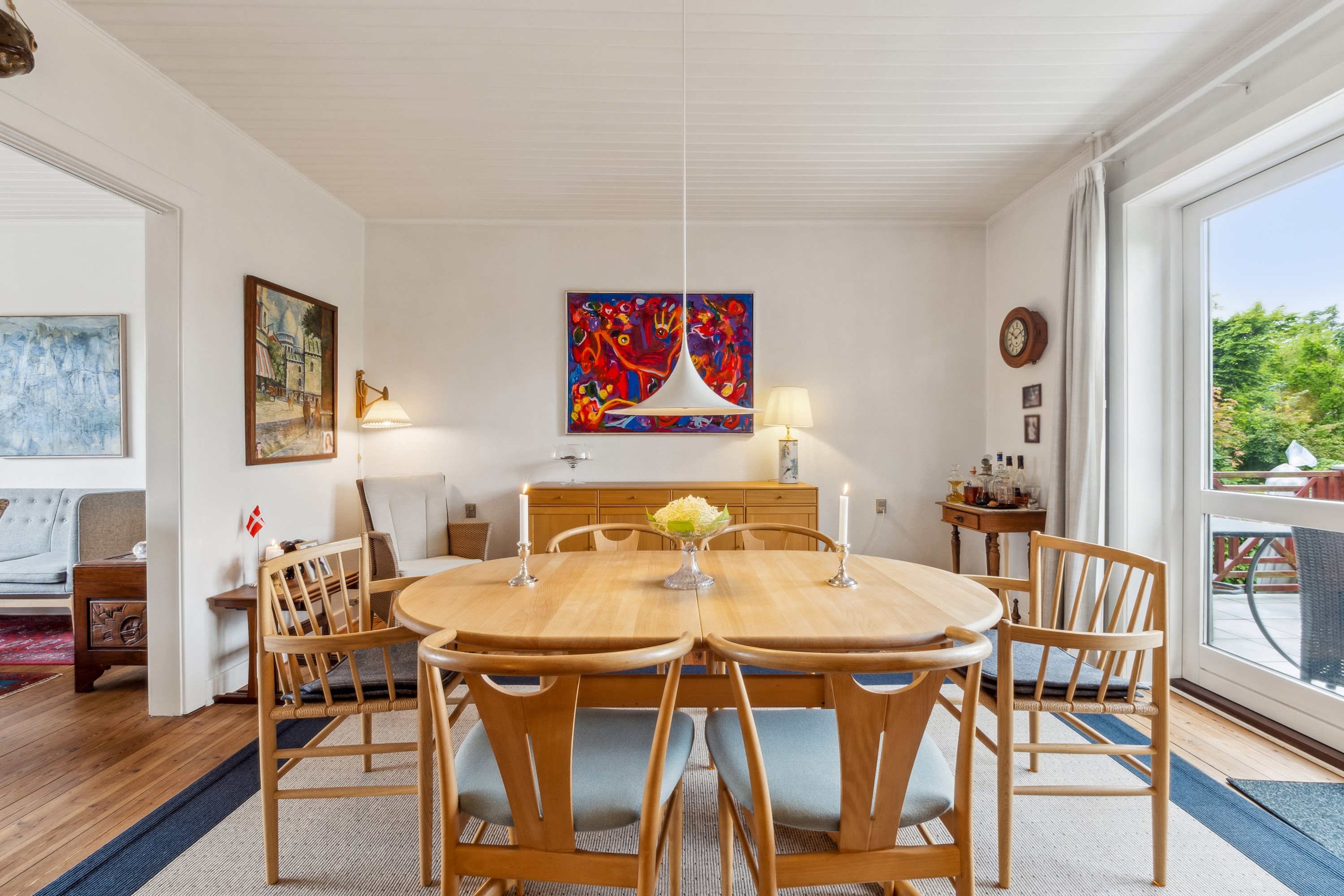 Fremhævet spisestue billede i fuldskærmstilstand. Billede af Tingvej 19, 7900 Nykøbing M