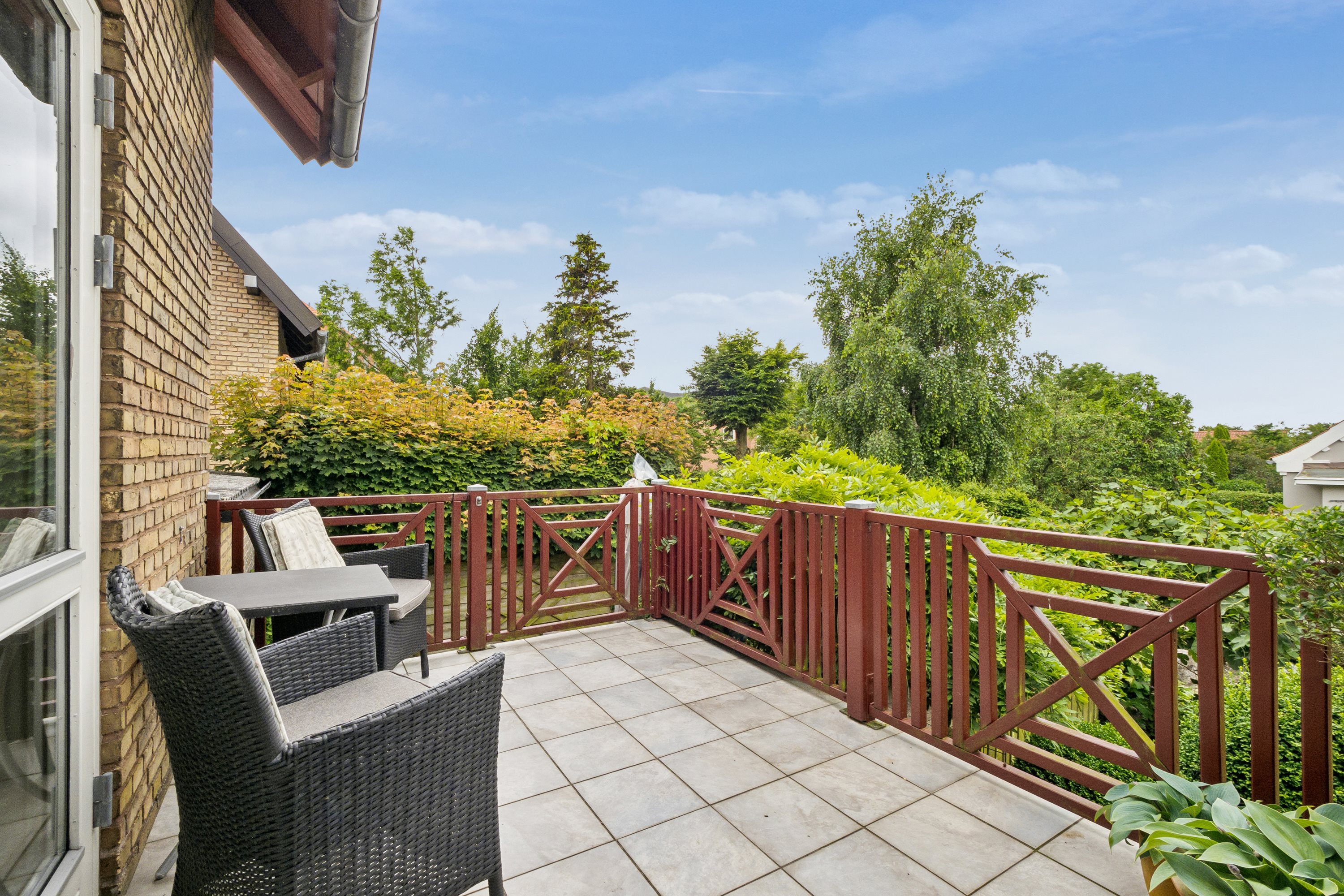 Fremhævet terrasse billede i fuldskærmstilstand. Billede af Tingvej 19, 7900 Nykøbing M