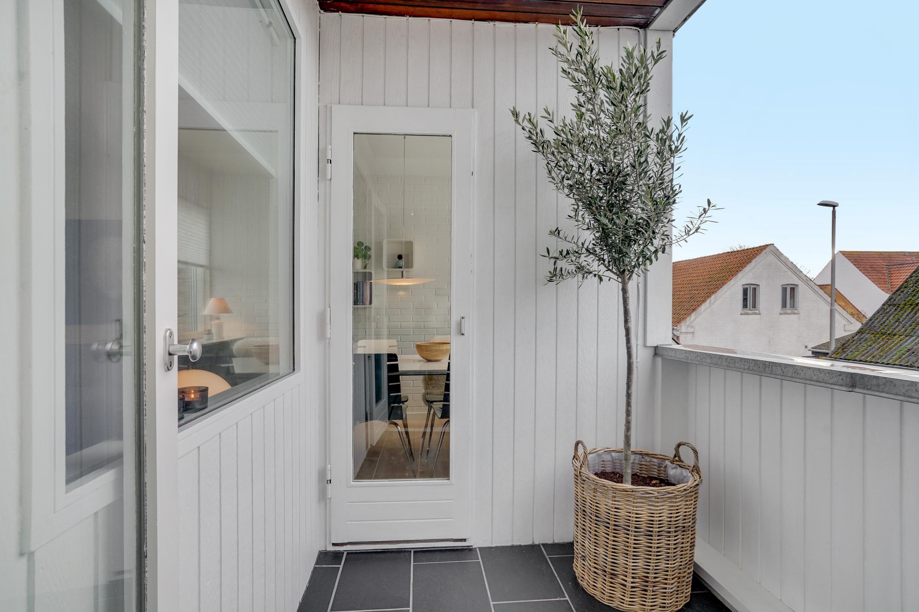 Fremhævet altan billede i fuldskærmstilstand. Billede af St Tranegade 22, 1. tv., 9240 Nibe