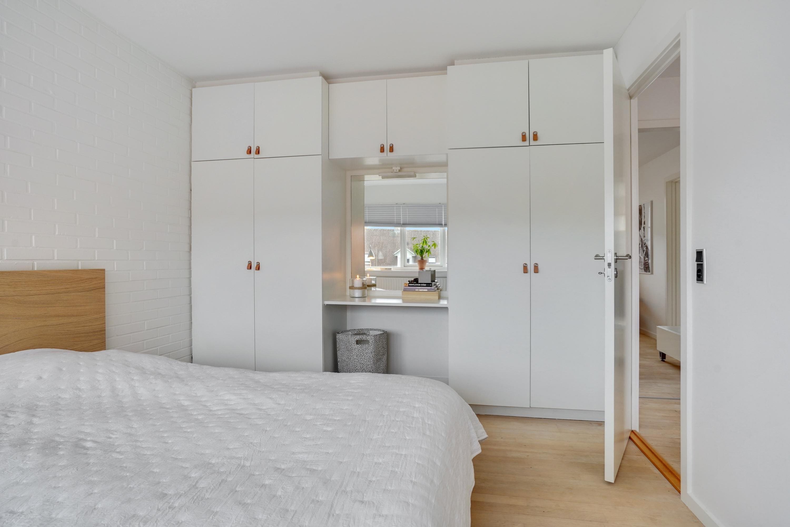 Fremhævet soveværelse billede i fuldskærmstilstand. Billede af St Tranegade 22, 1. tv., 9240 Nibe