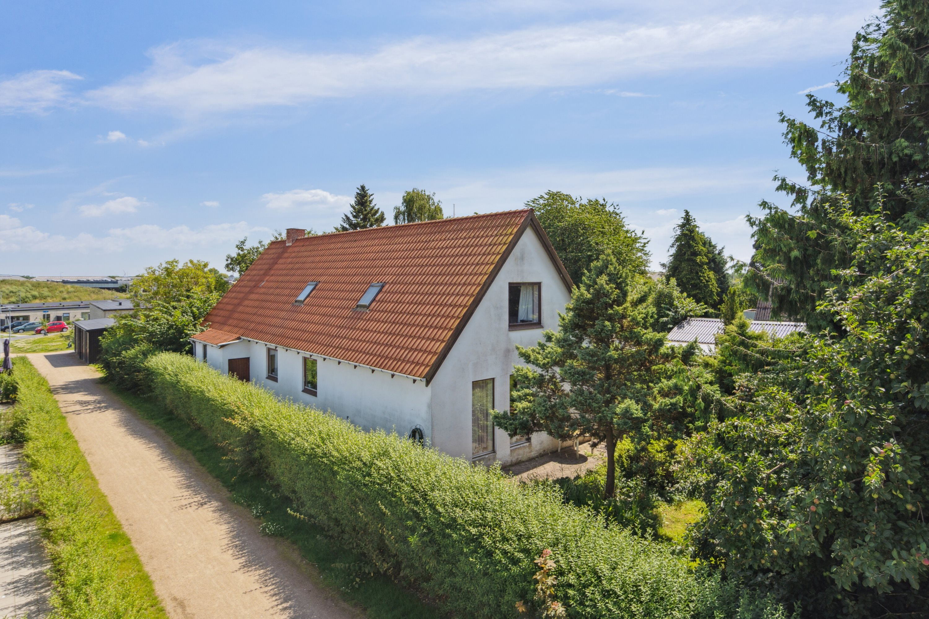 Fremhævet set fra vejen billede i fuldskærmstilstand. Billede af Remmerslundvej 14, 8722 Hedensted