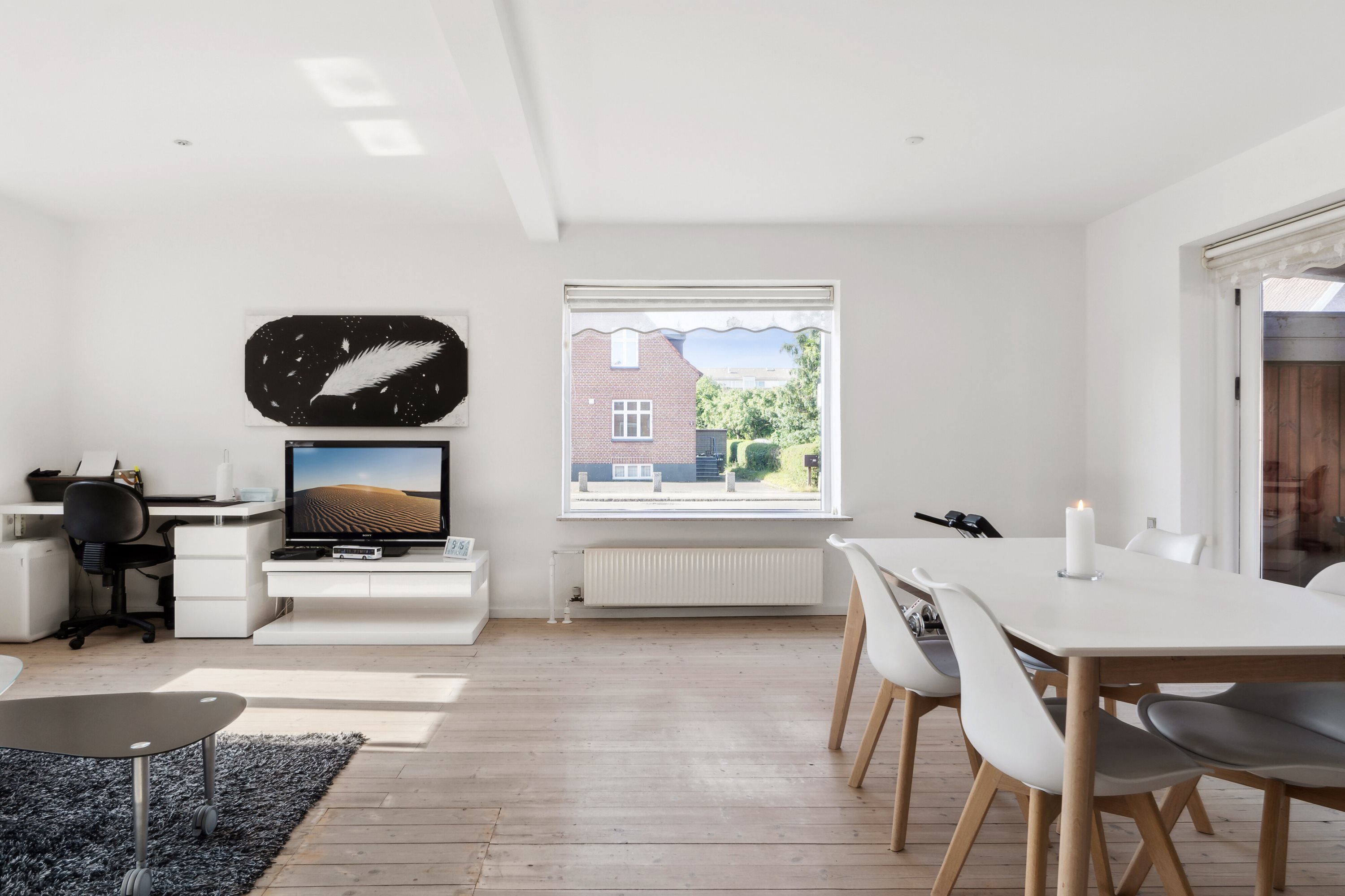 Fremhævet spisestue billede i fuldskærmstilstand. Billede af Skovmærkevej 12, 5220 Odense SØ