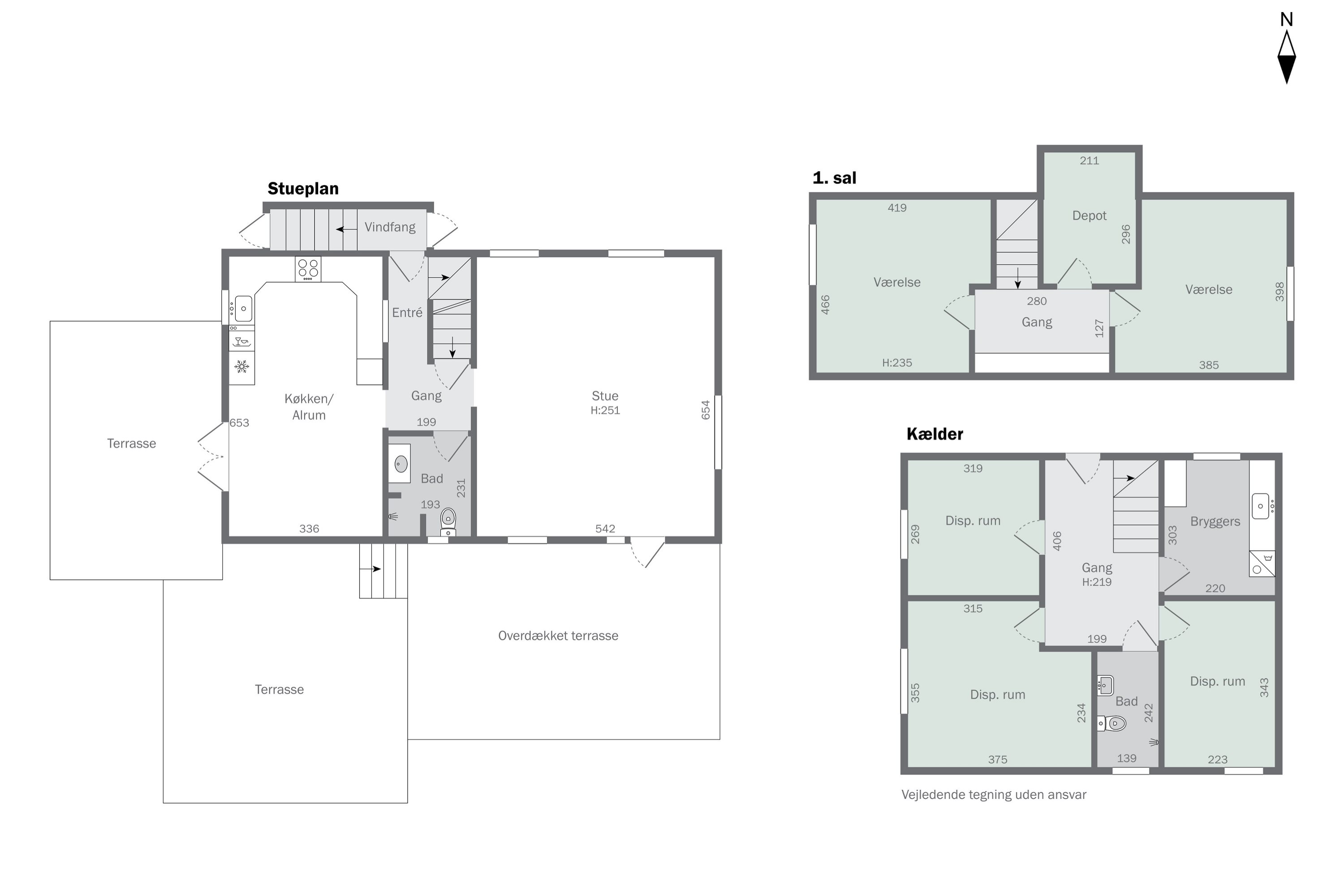 Plantegninger billede af Skovmærkevej 12, 5220 Odense SØ