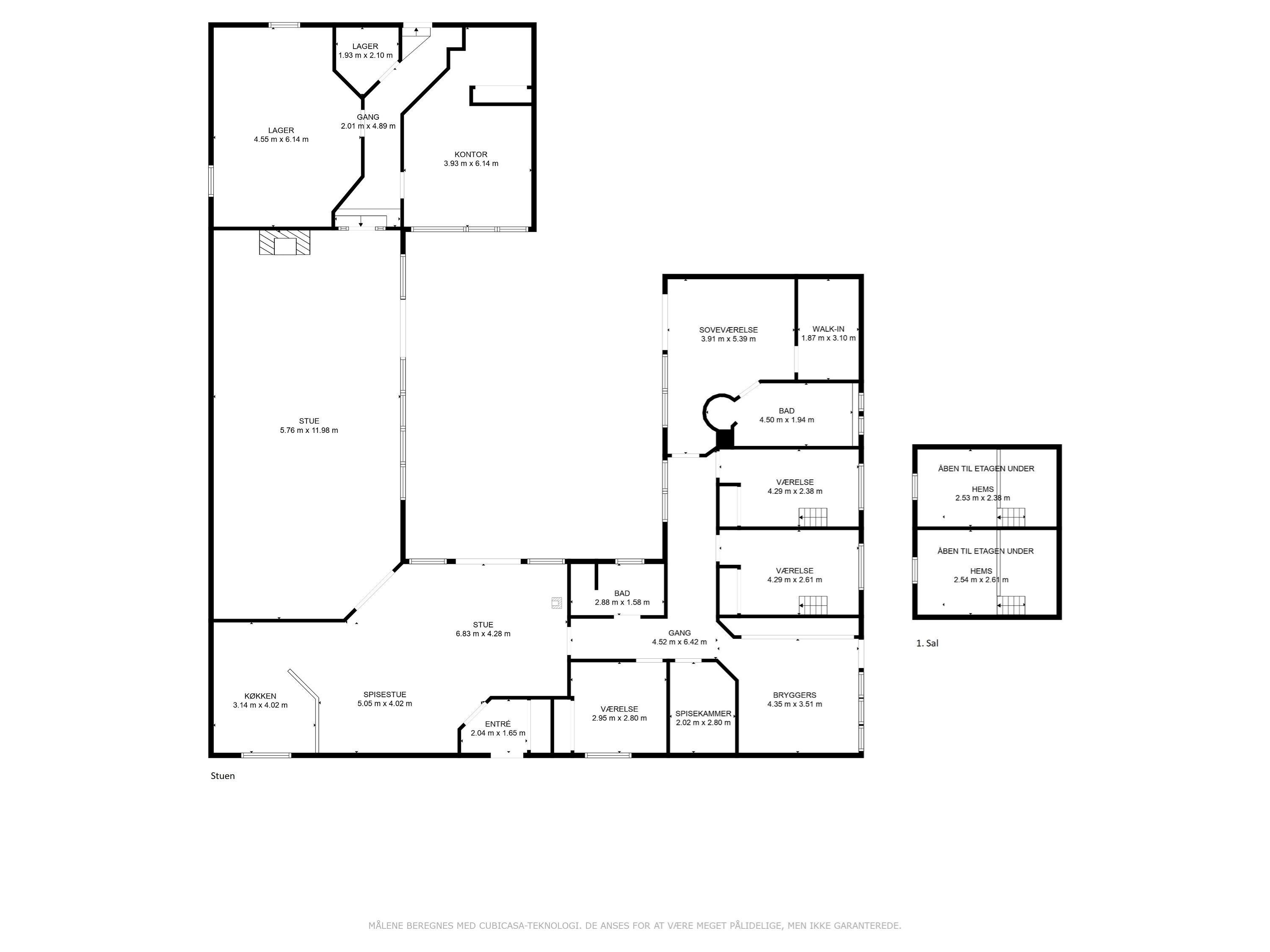 Fremhævet  billede i fuldskærmstilstand. Billede af Højagervej 1A + 1B, 6710 Esbjerg V