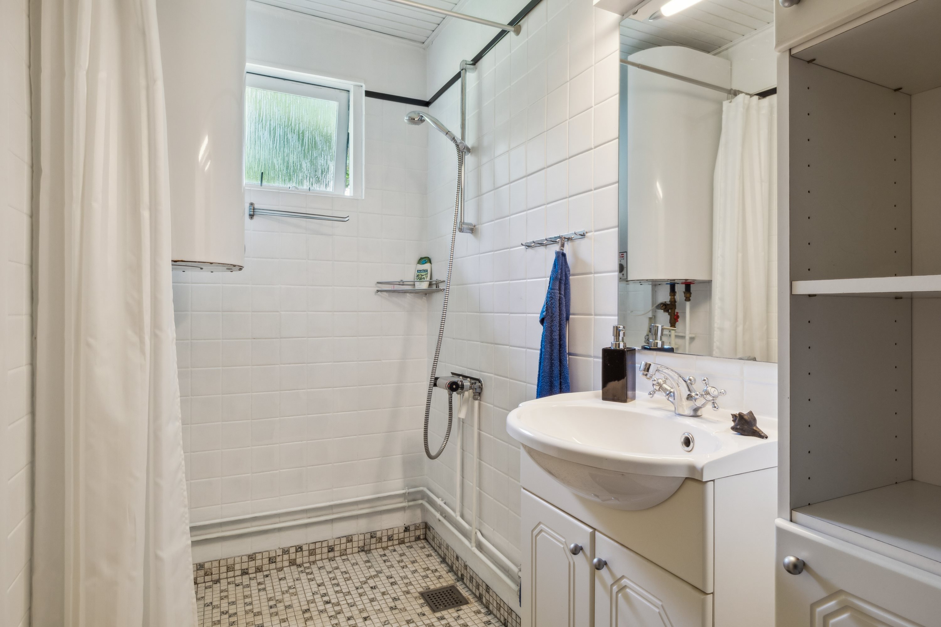 Fremhævet badeværelse billede i fuldskærmstilstand. Billede af Morsøvej 11, Amtoft, 7742 Vesløs