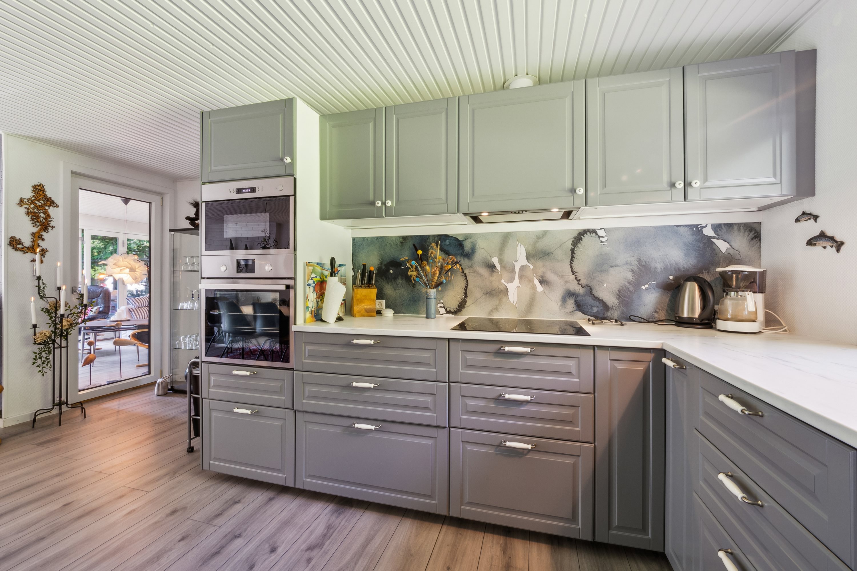 Fremhævet køkken billede i fuldskærmstilstand. Billede af Morsøvej 11, Amtoft, 7742 Vesløs