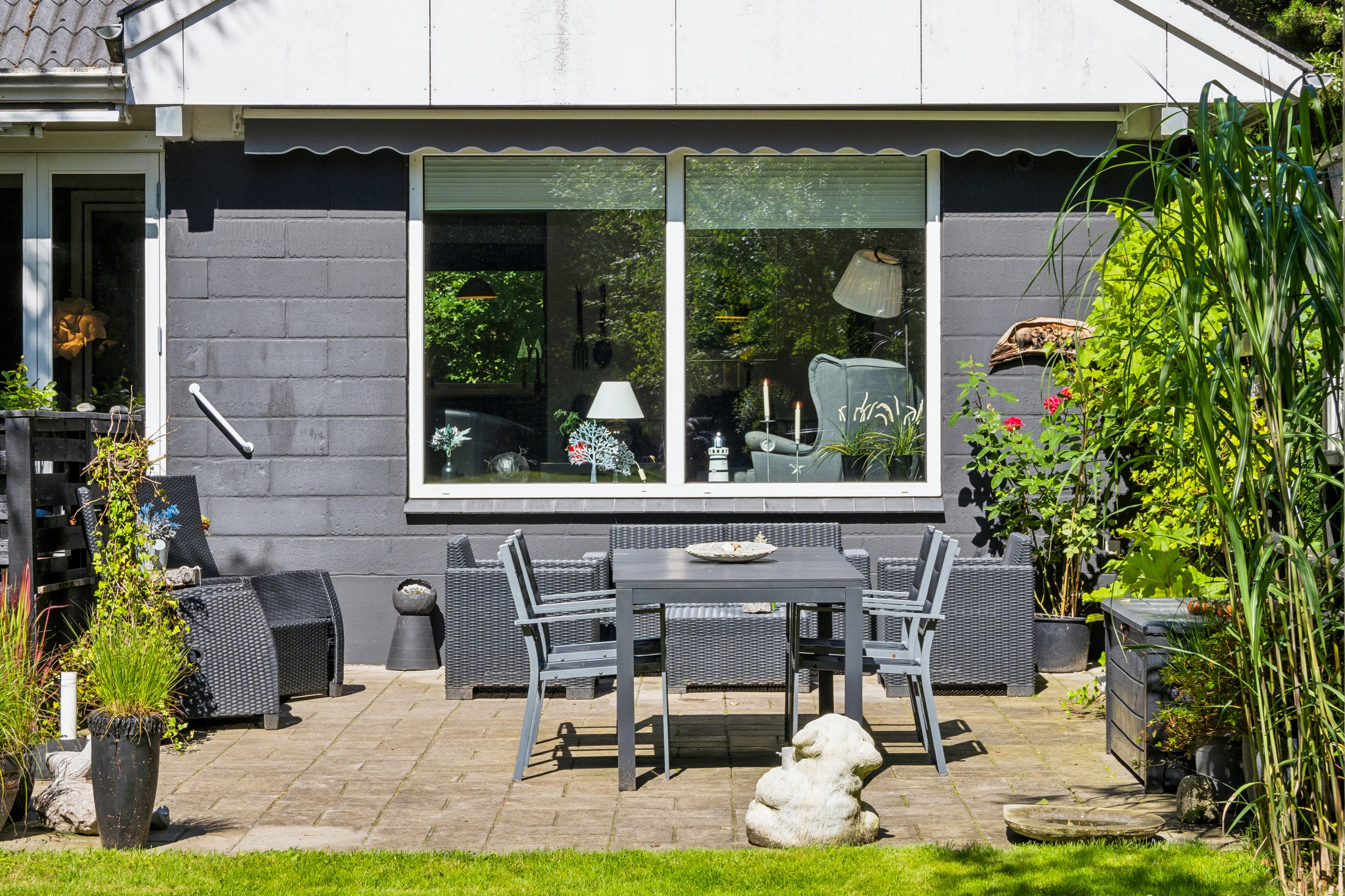 Fremhævet terrasse billede i fuldskærmstilstand. Billede af Morsøvej 11, Amtoft, 7742 Vesløs