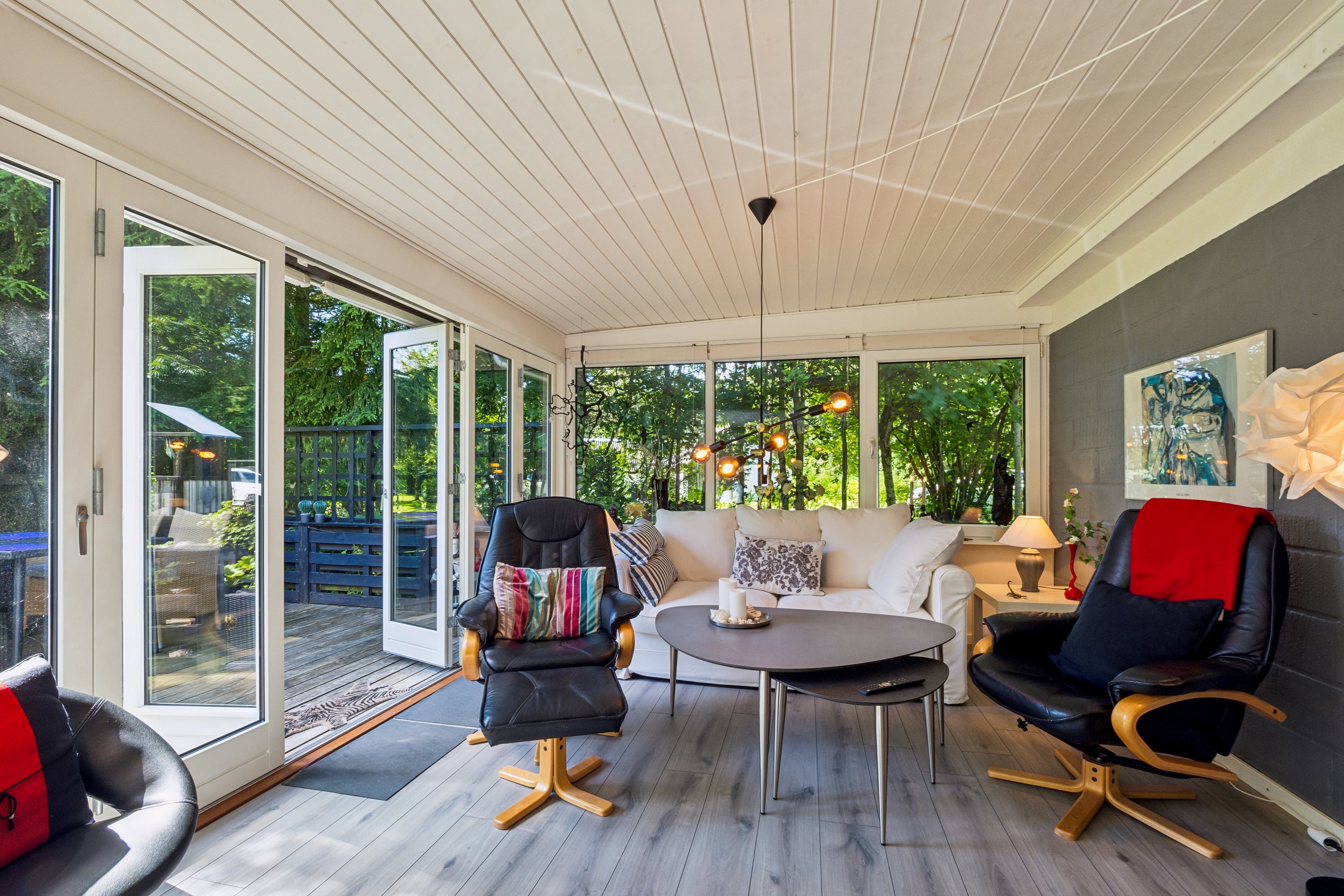 Fremhævet stue billede i fuldskærmstilstand. Billede af Morsøvej 11, Amtoft, 7742 Vesløs