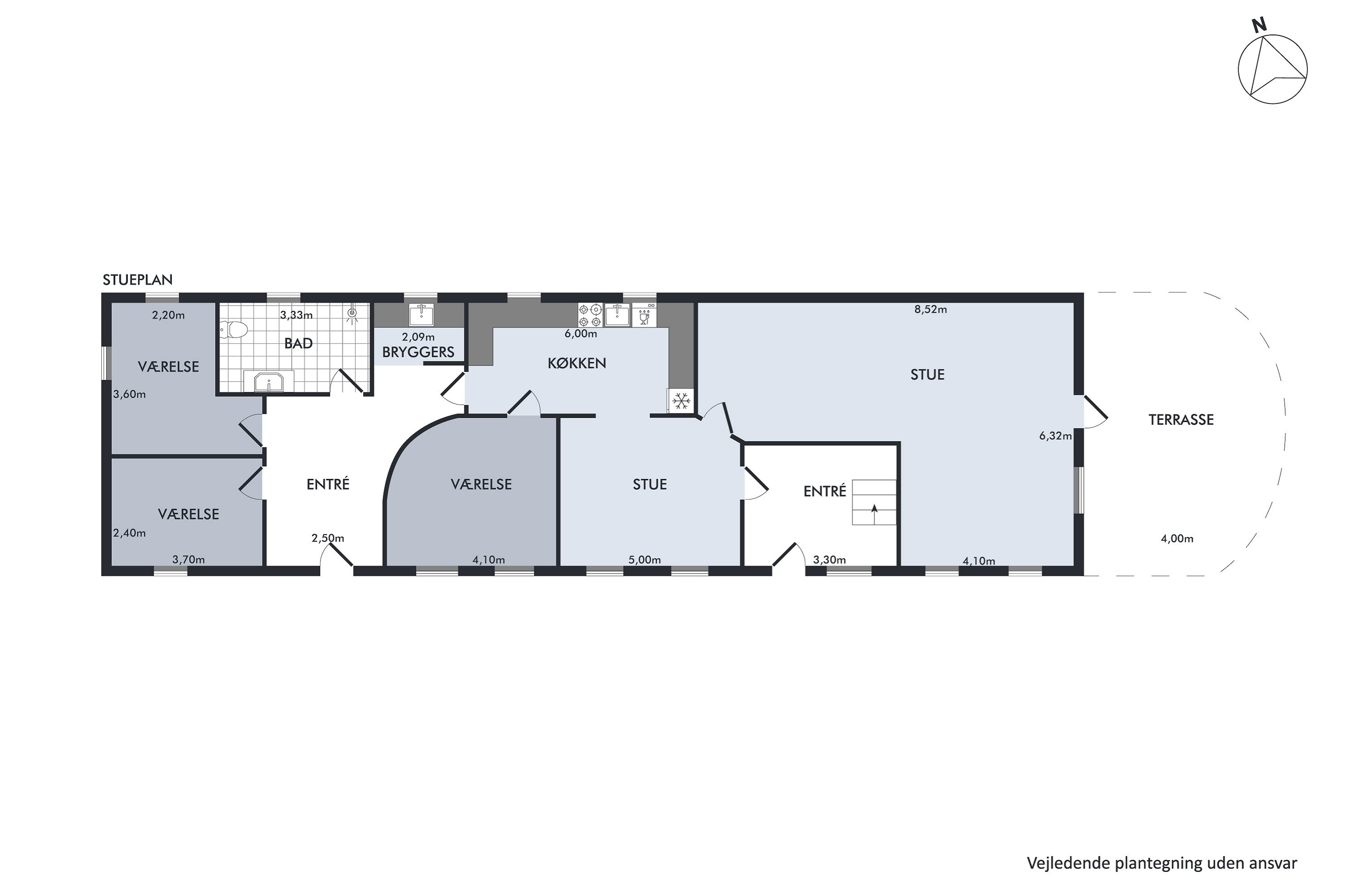 Plantegninger billede af Nordmorsvej 54, Solbjerg, 7950 Erslev