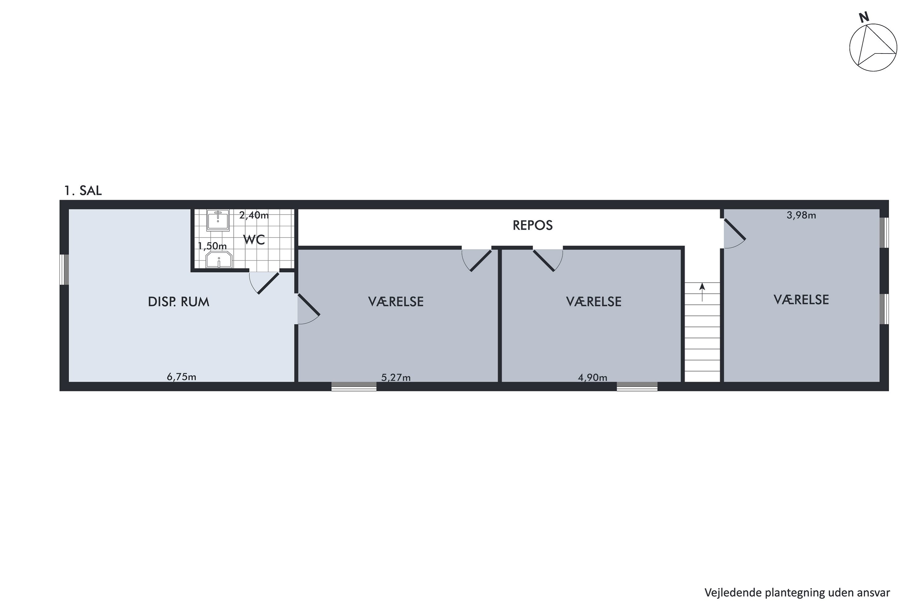 Plantegninger billede af Nordmorsvej 54, Solbjerg, 7950 Erslev