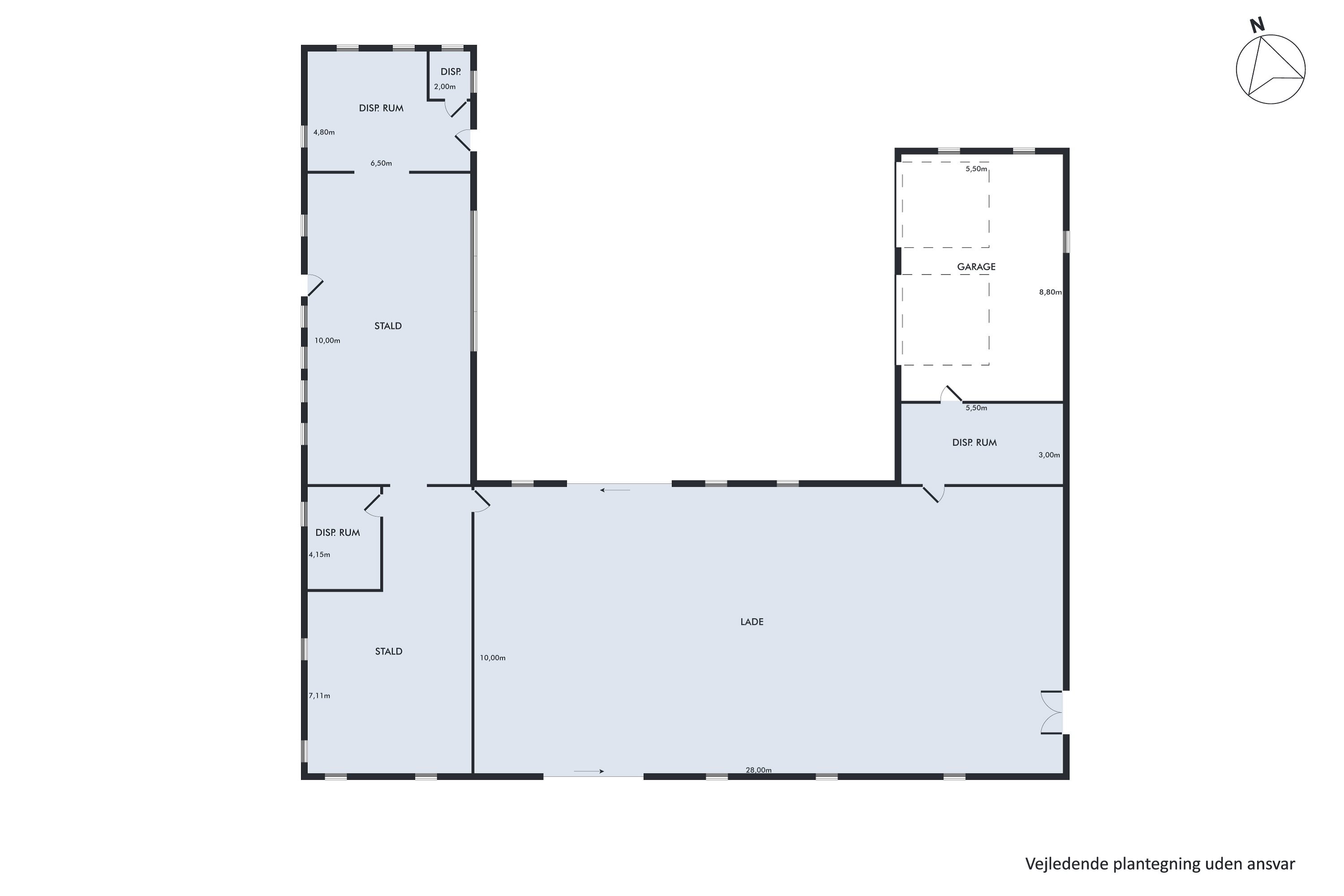 Plantegninger billede af Nordmorsvej 54, Solbjerg, 7950 Erslev