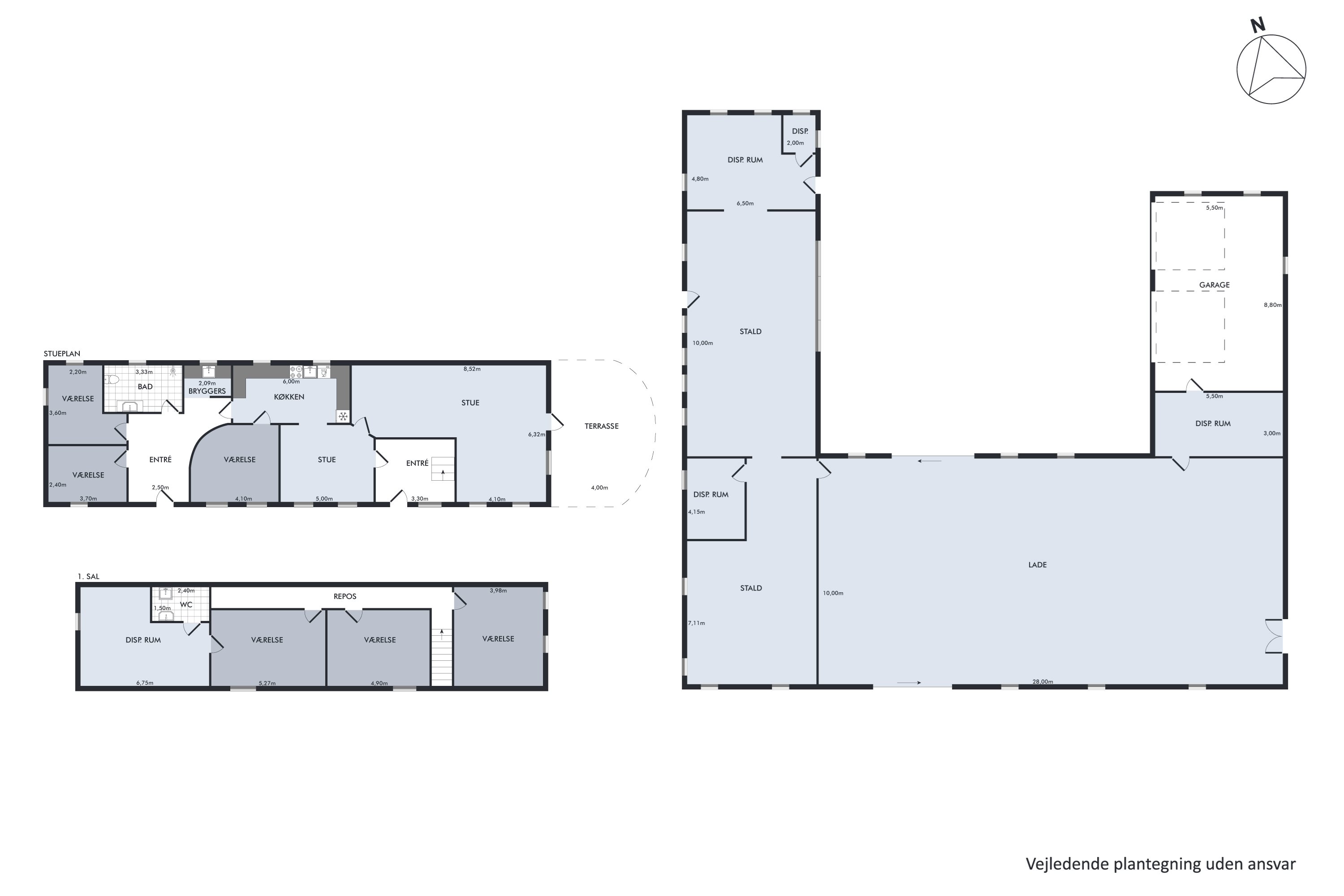 Plantegninger billede af Nordmorsvej 54, Solbjerg, 7950 Erslev