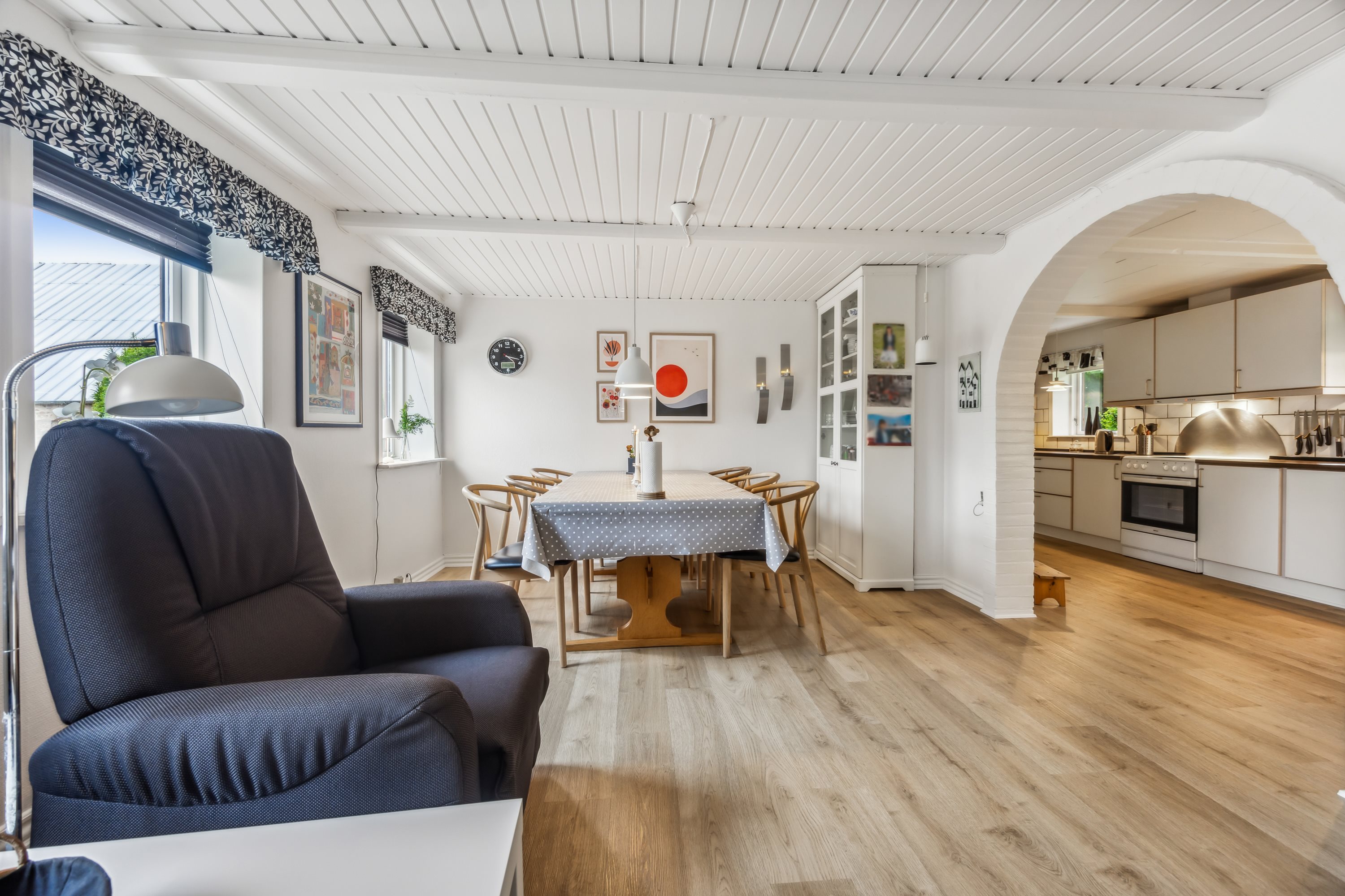 Fremhævet alrum/stue billede i fuldskærmstilstand. Billede af Nordmorsvej 54, Solbjerg, 7950 Erslev