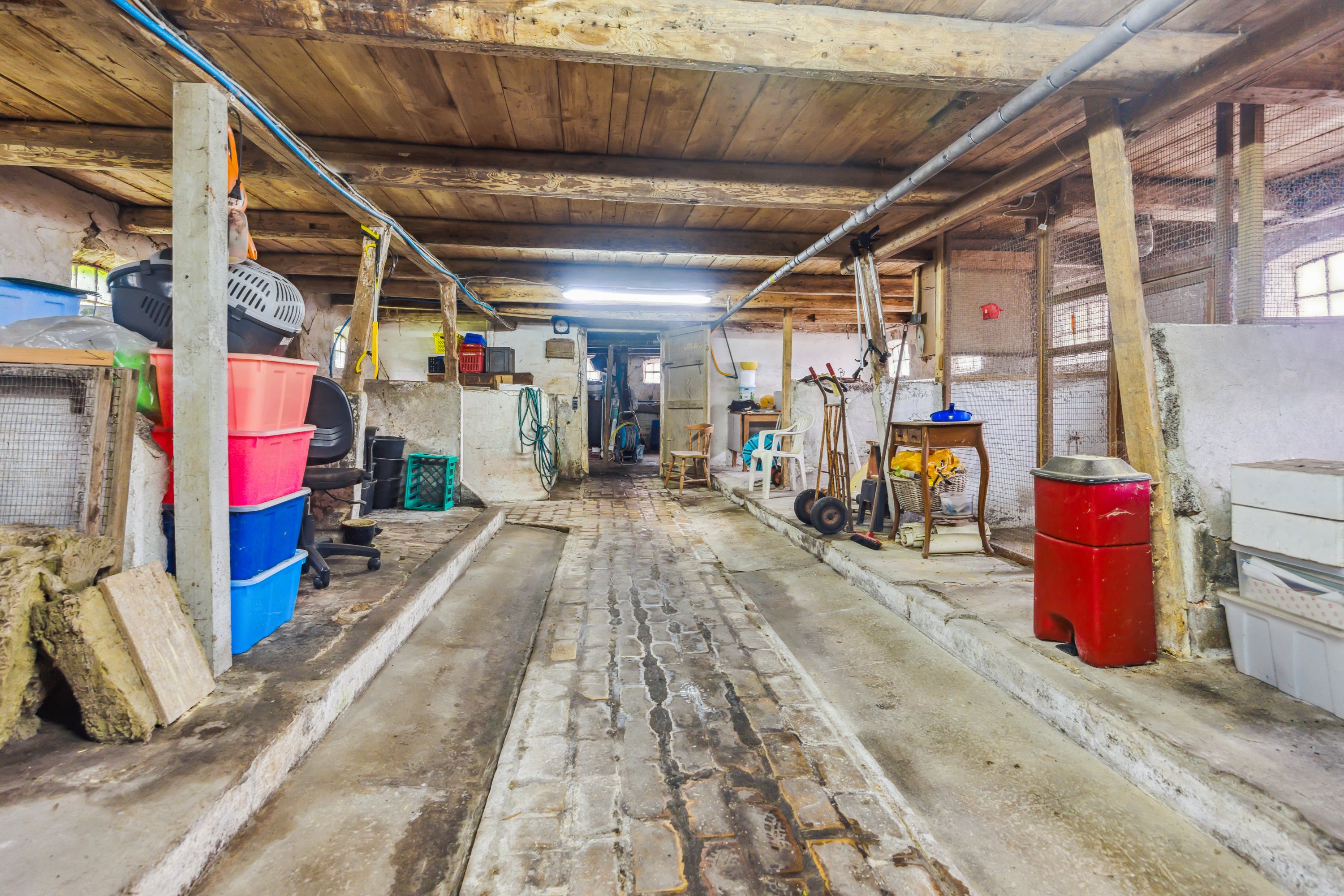 Fremhævet stald billede i fuldskærmstilstand. Billede af Nordmorsvej 54, Solbjerg, 7950 Erslev