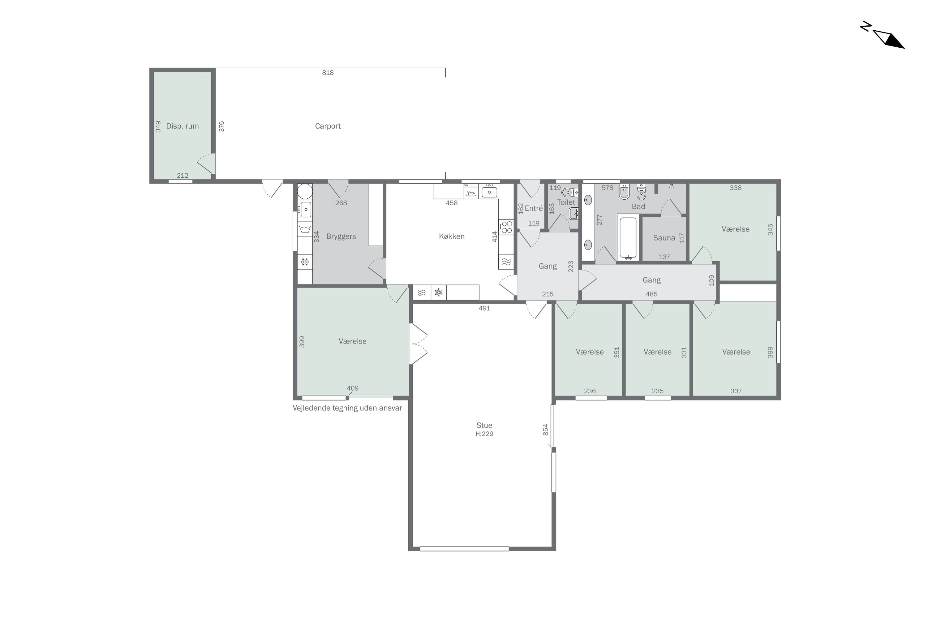 Plantegninger billede af Aldershvile 1, 7760 Hurup Thy