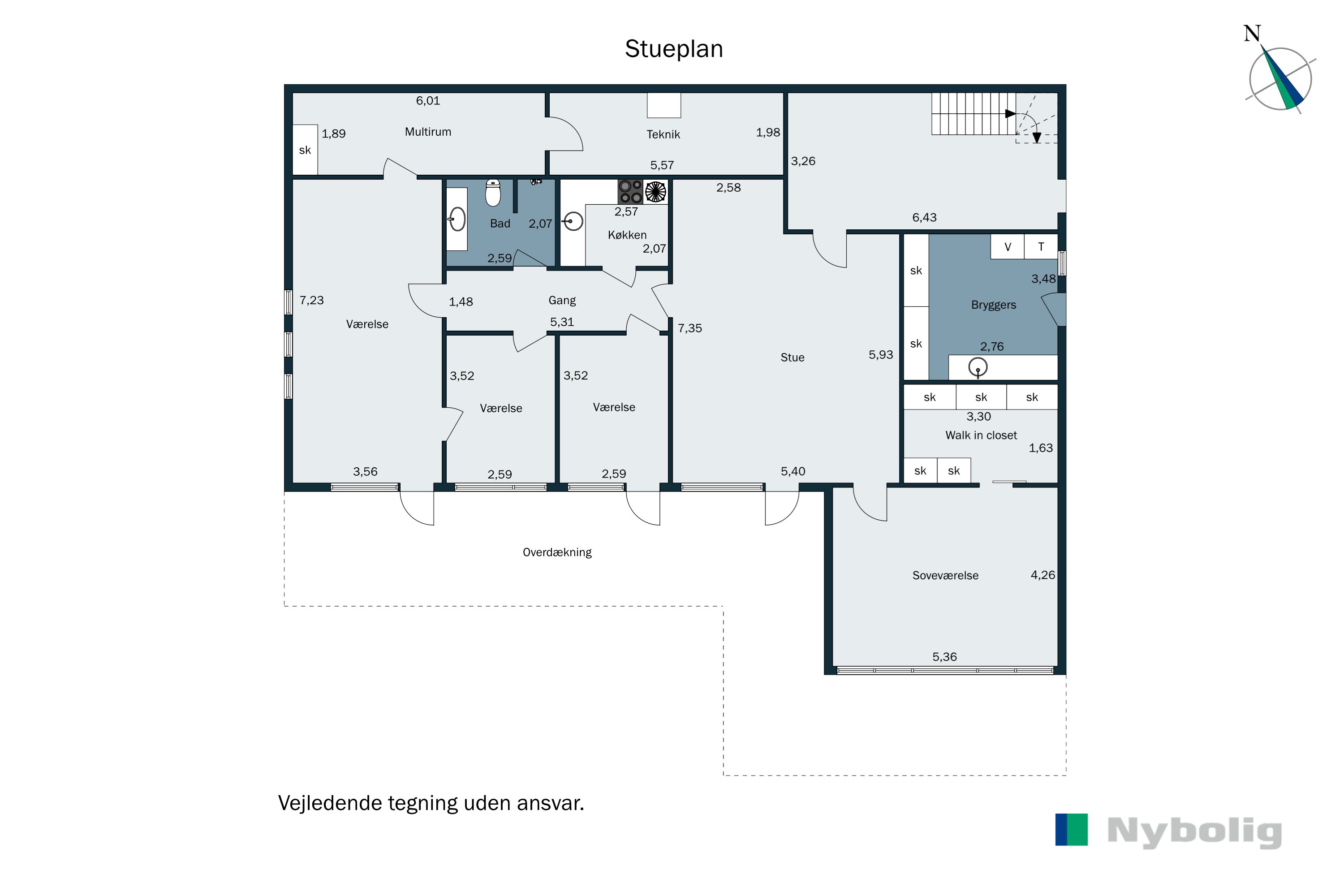 Plantegninger billede af Dyrhave 27, 6200 Aabenraa