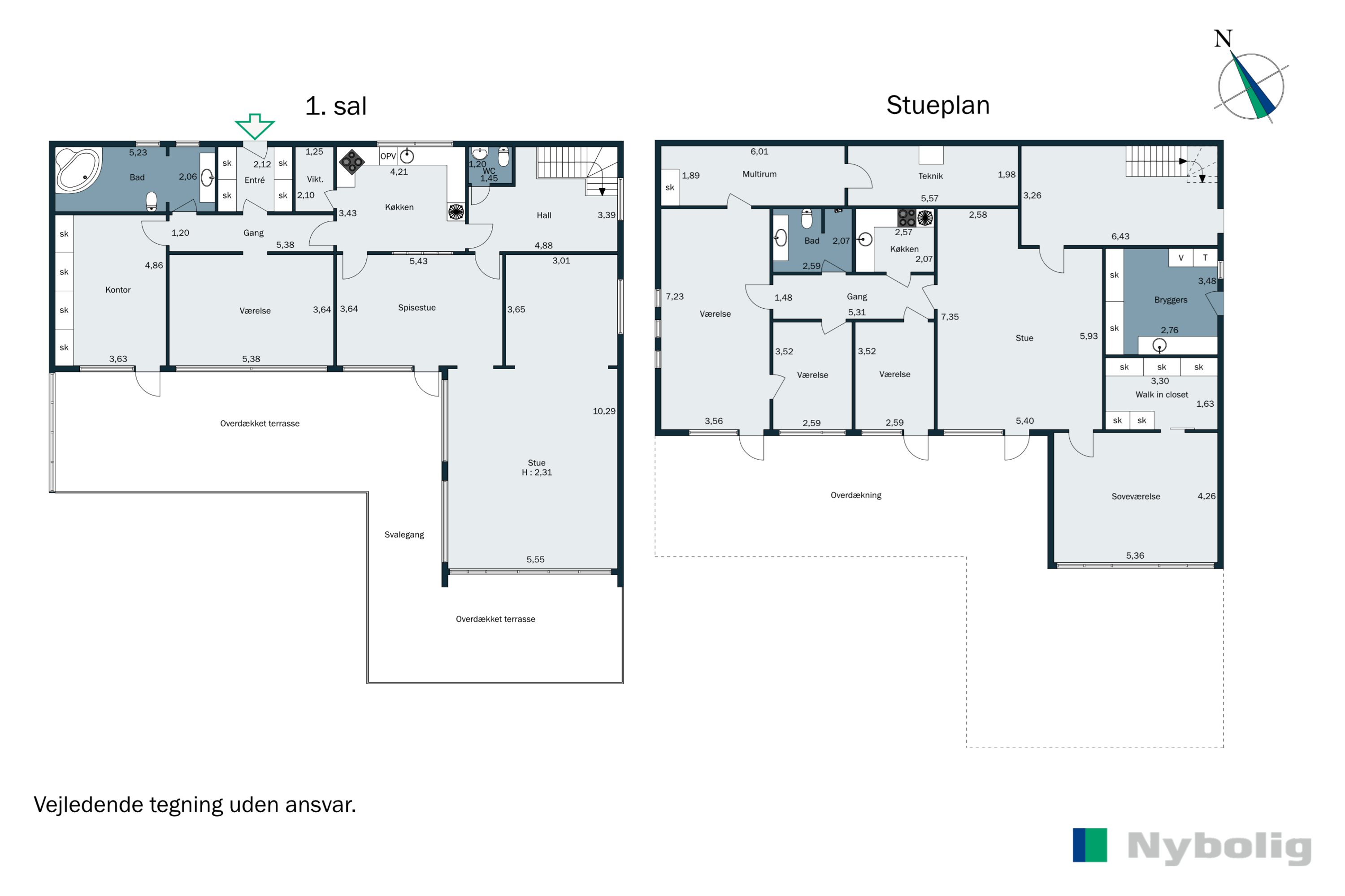 Plantegninger billede af Dyrhave 27, 6200 Aabenraa