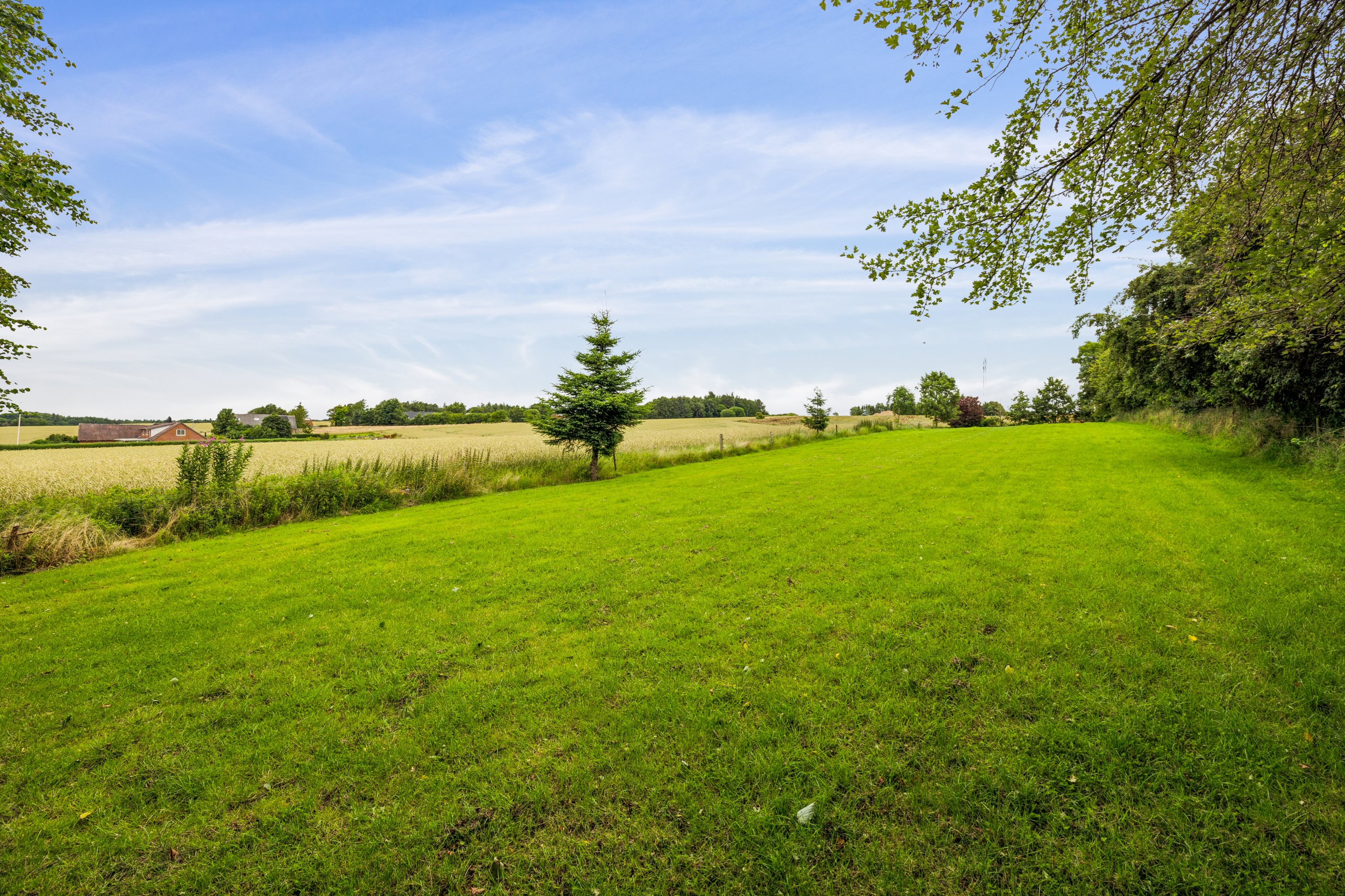 Fremhævet omgivelser billede i fuldskærmstilstand. Billede af Vinkelvej 3, Hvorslev, 8860 Ulstrup